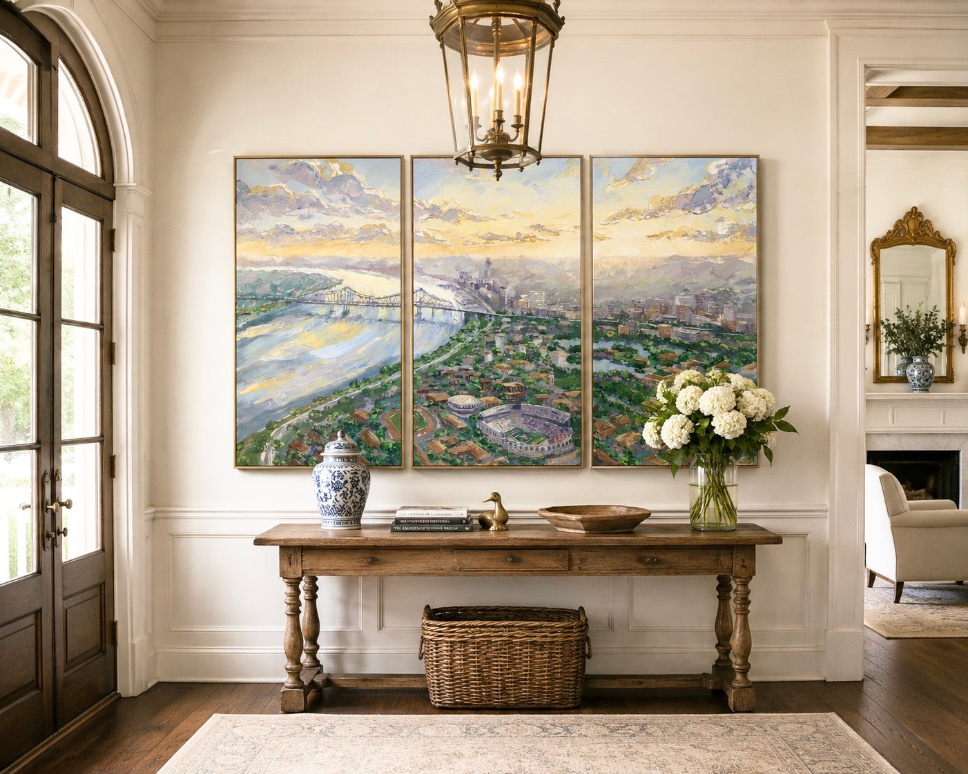 Callin' Baton Rouge Triptych
