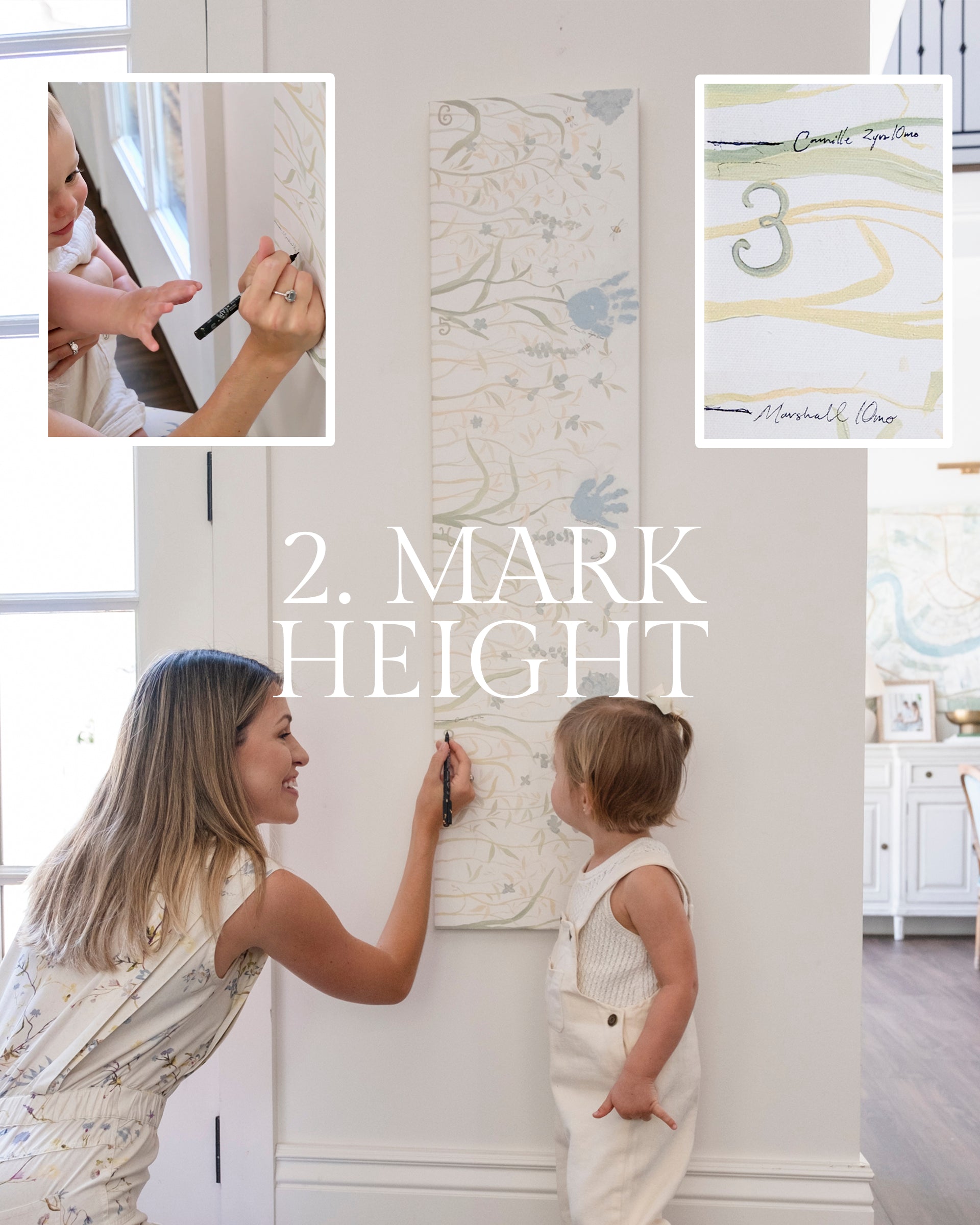 Watch Me Grow - DIY growth chart