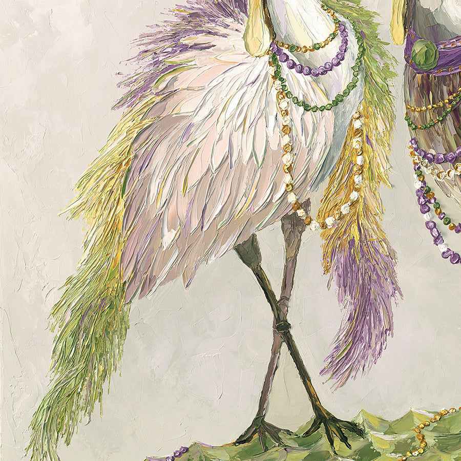 Flock Pardi Krewe (Triptych)