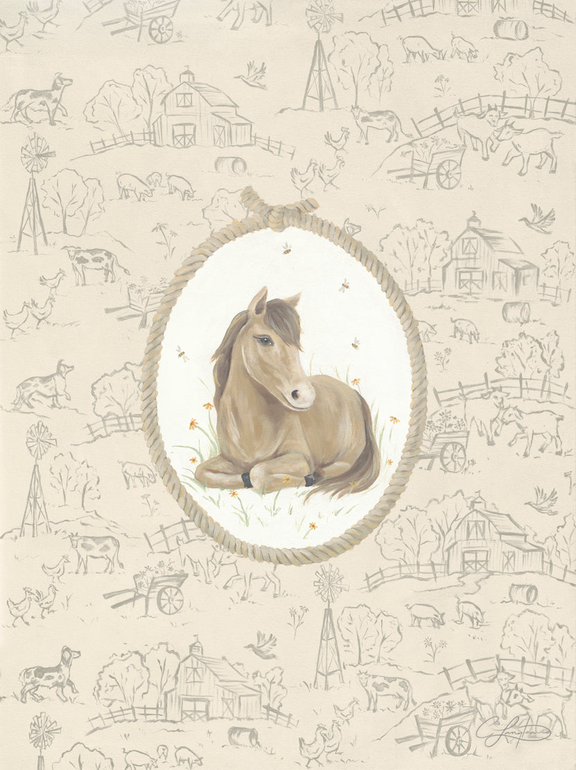 Once Upon a Farm: Horse (with background)
