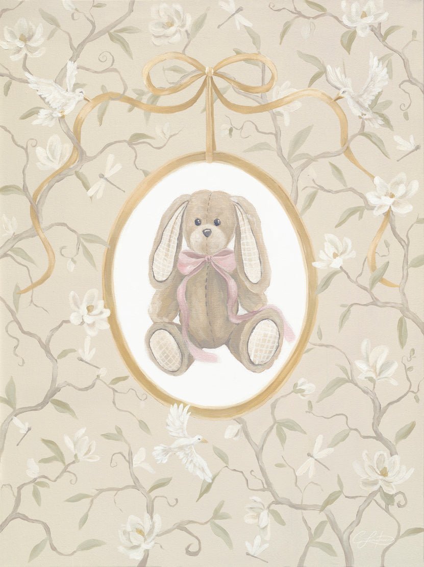 Little Lovey: Bunny (with background)