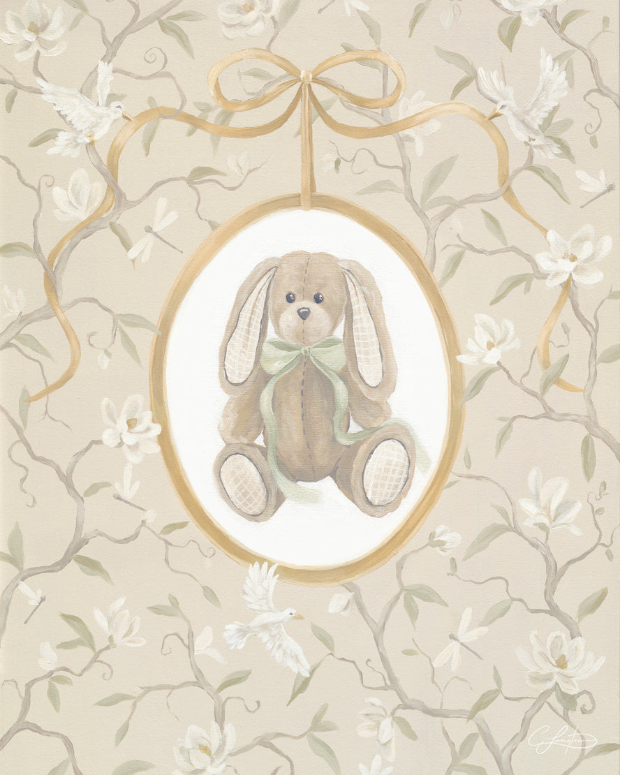 Little Lovey: Bunny (with background)
