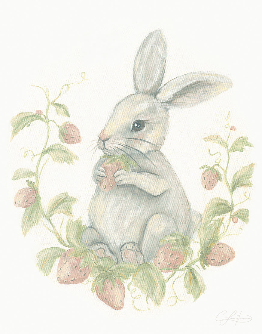 Tales from the Garden: Bunny (with background)