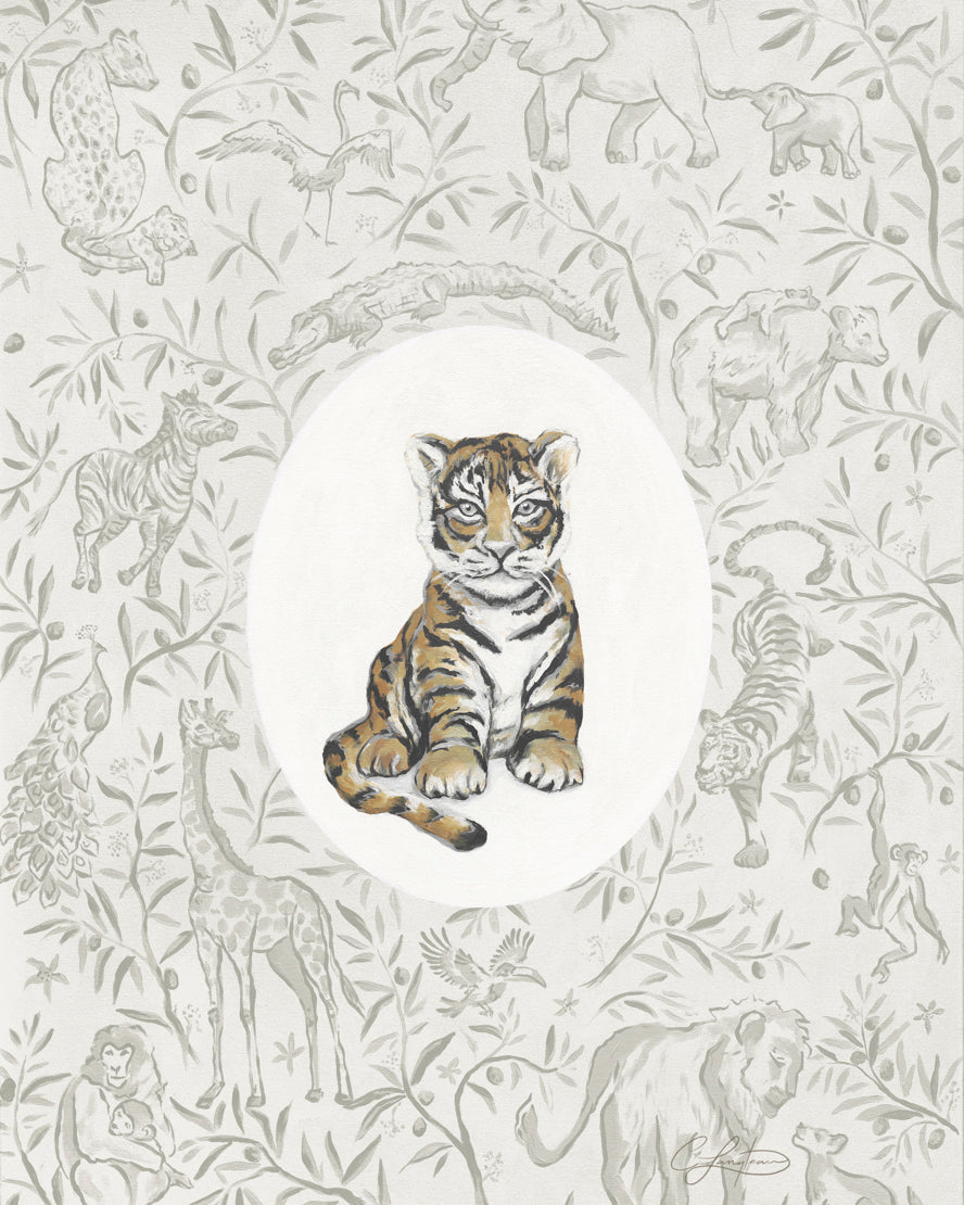 Wildly Loved: Tiger (with background)