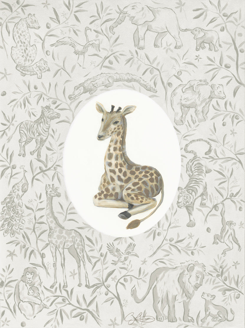 Wildly Loved: Giraffe (with background)