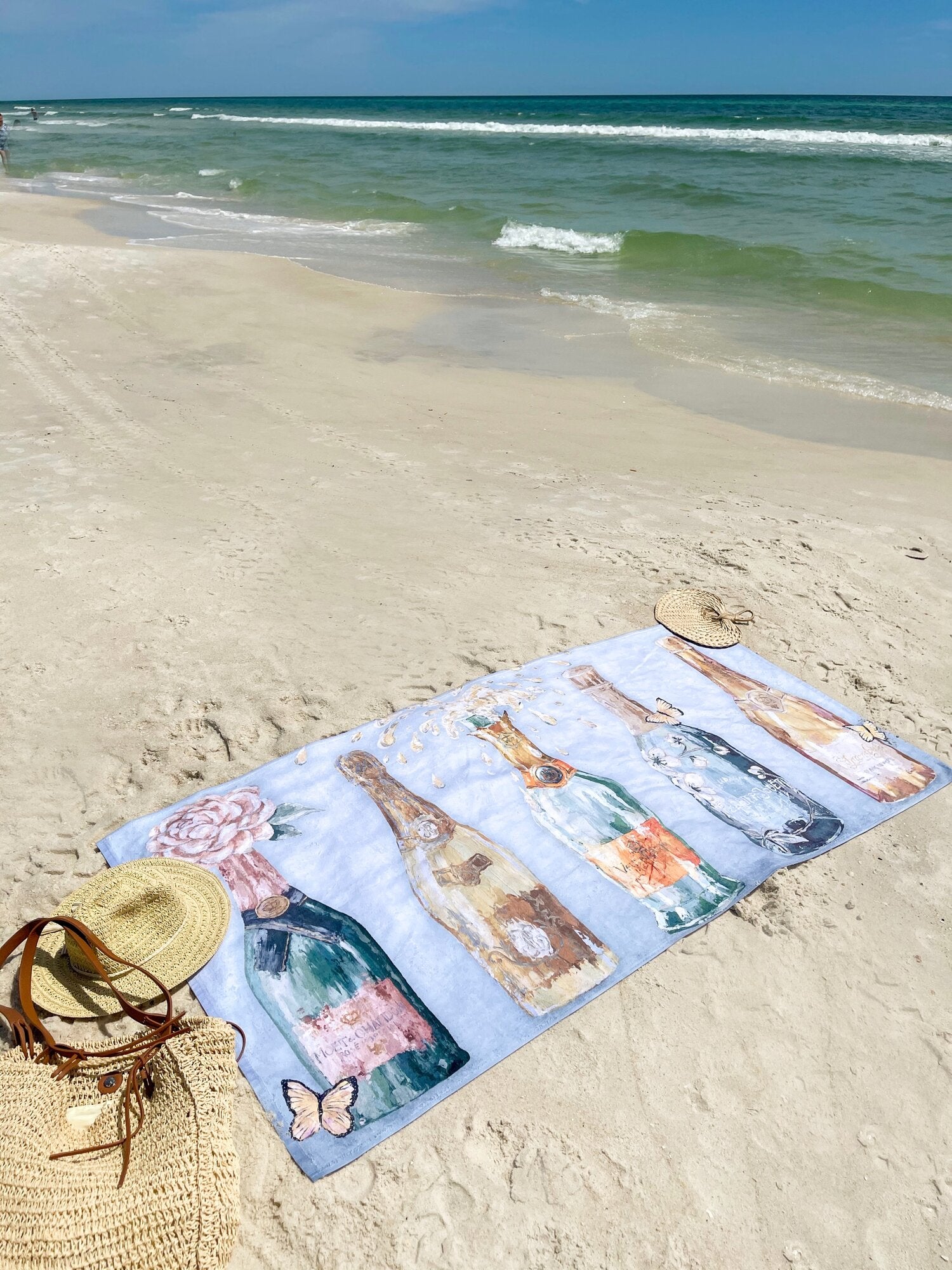 Beach Bubbly Towel