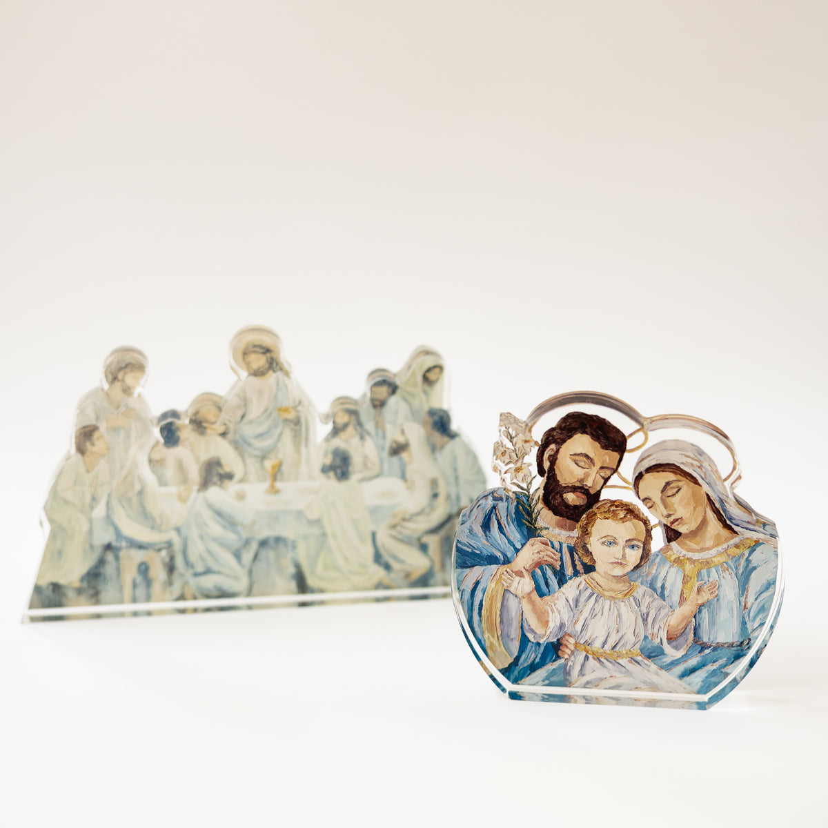 The Holy Family Acrylic Cut Print