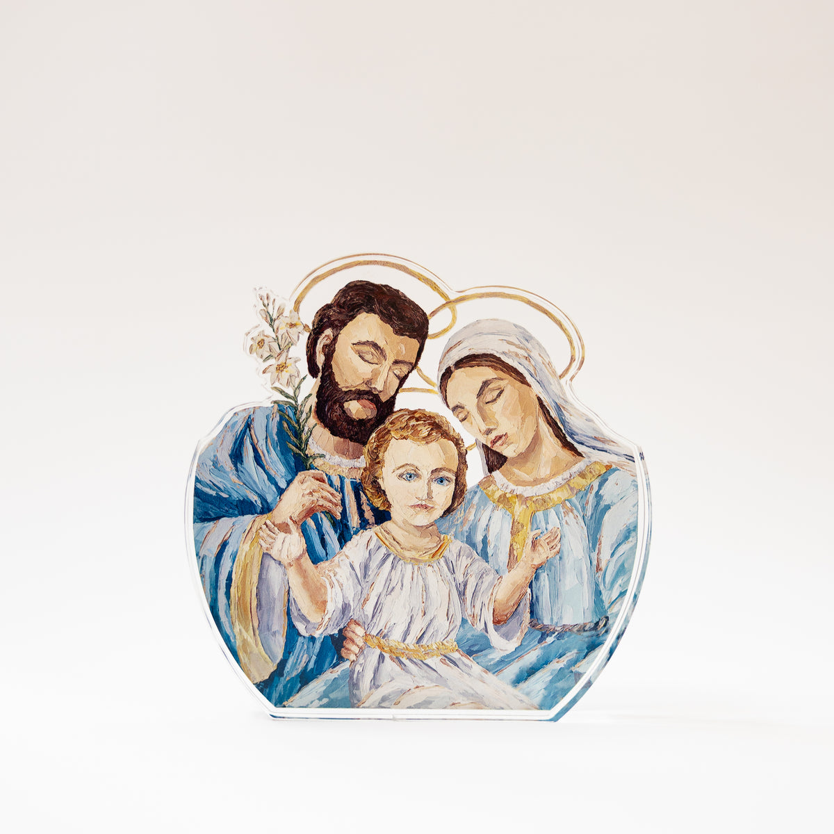 The Holy Family Acrylic Cut Print