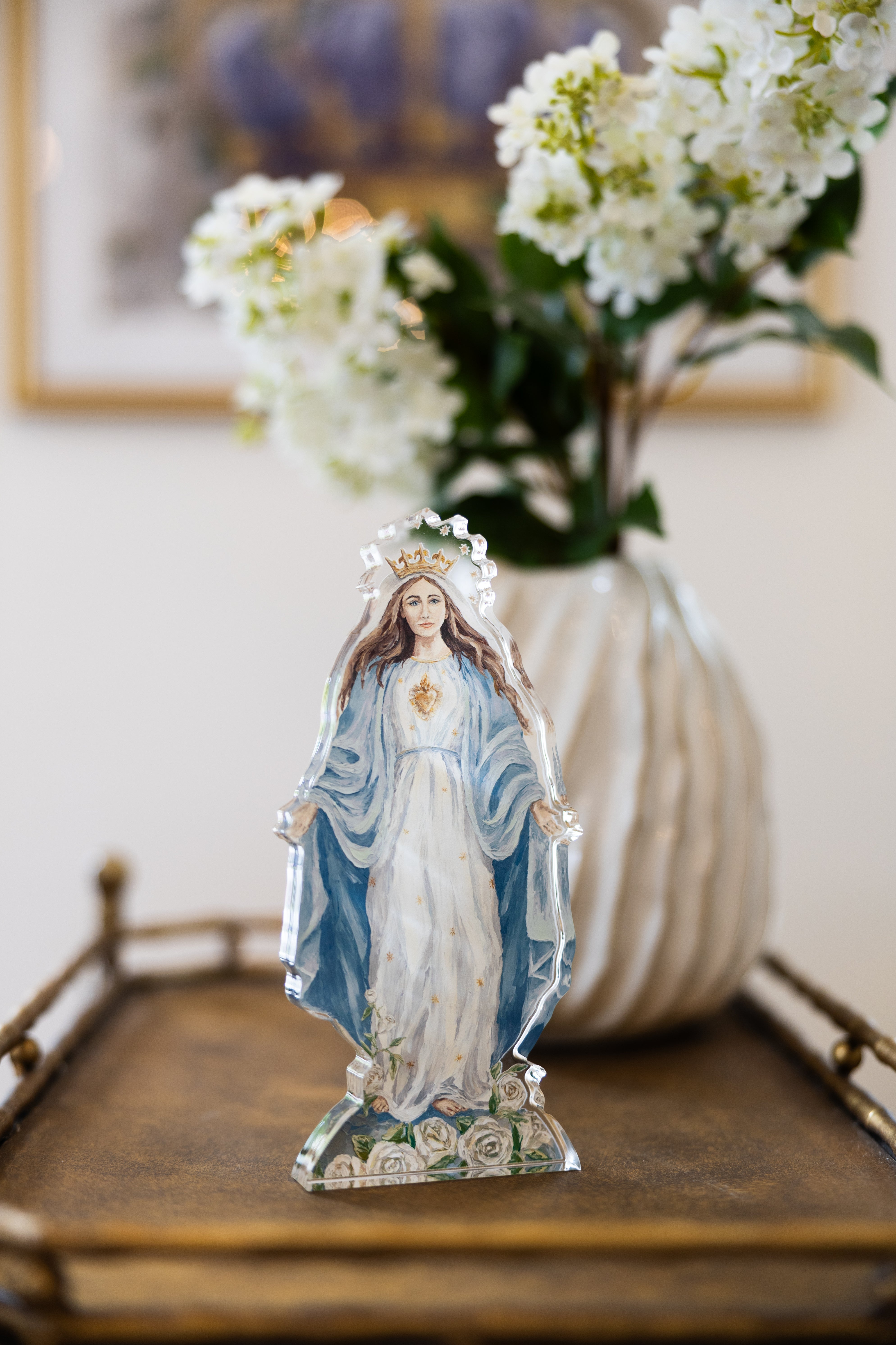 Hail Mary Acrylic Cut Print
