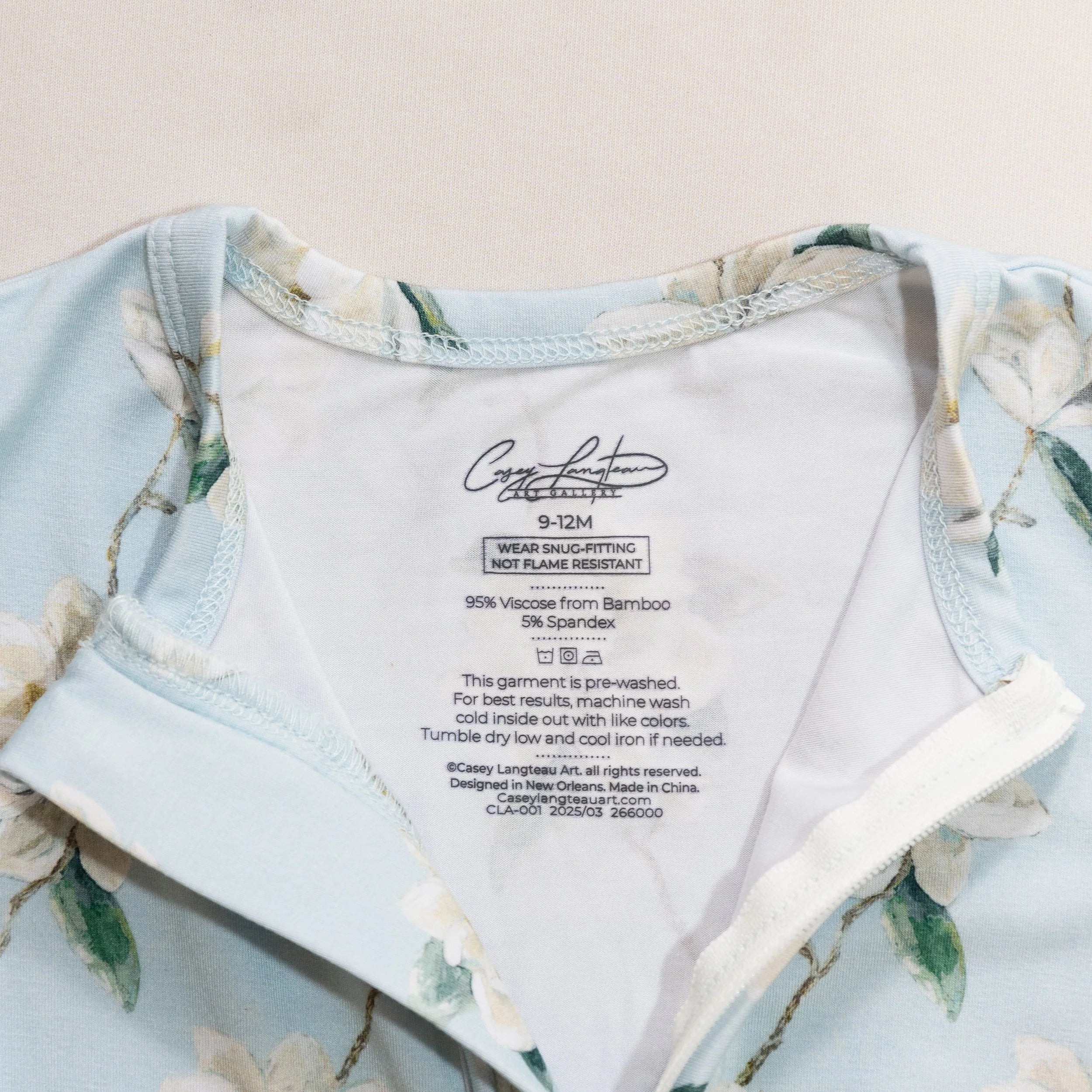 Baby's Bamboo Stretch-Knit Pajama Set - Magnolia Mornings