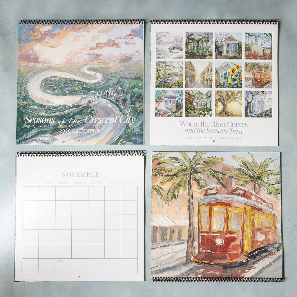2026 Calendar - Seasons of the Crescent City