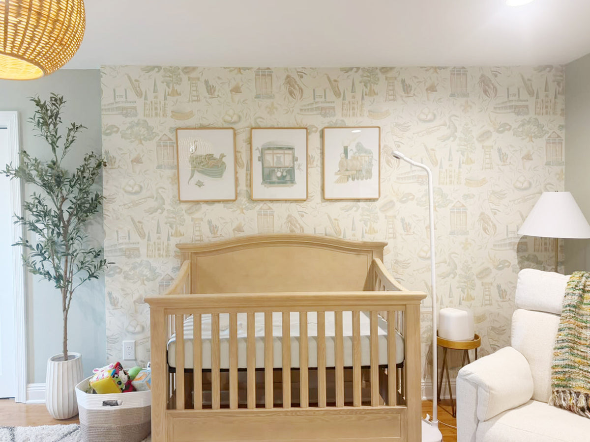 Customizable Nursery Wallpaper