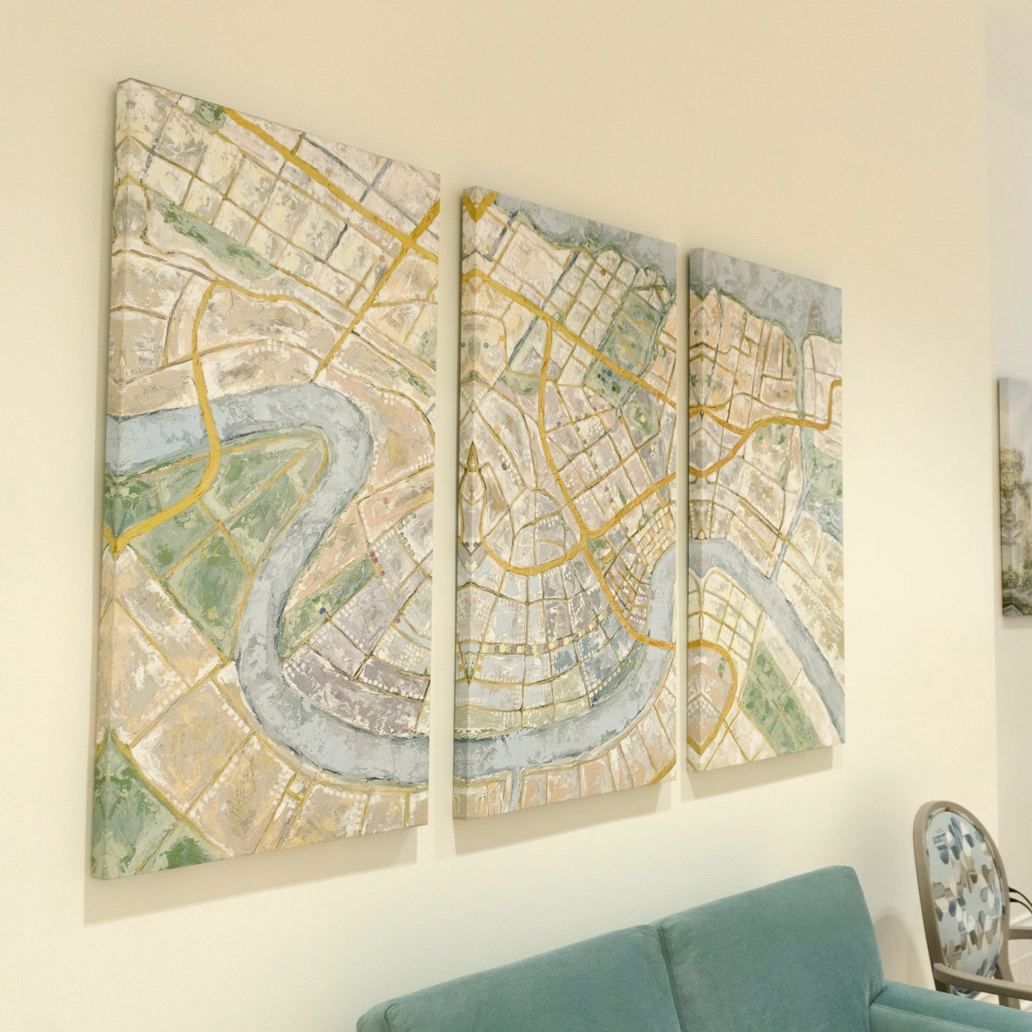 Crescent City Connection Triptych