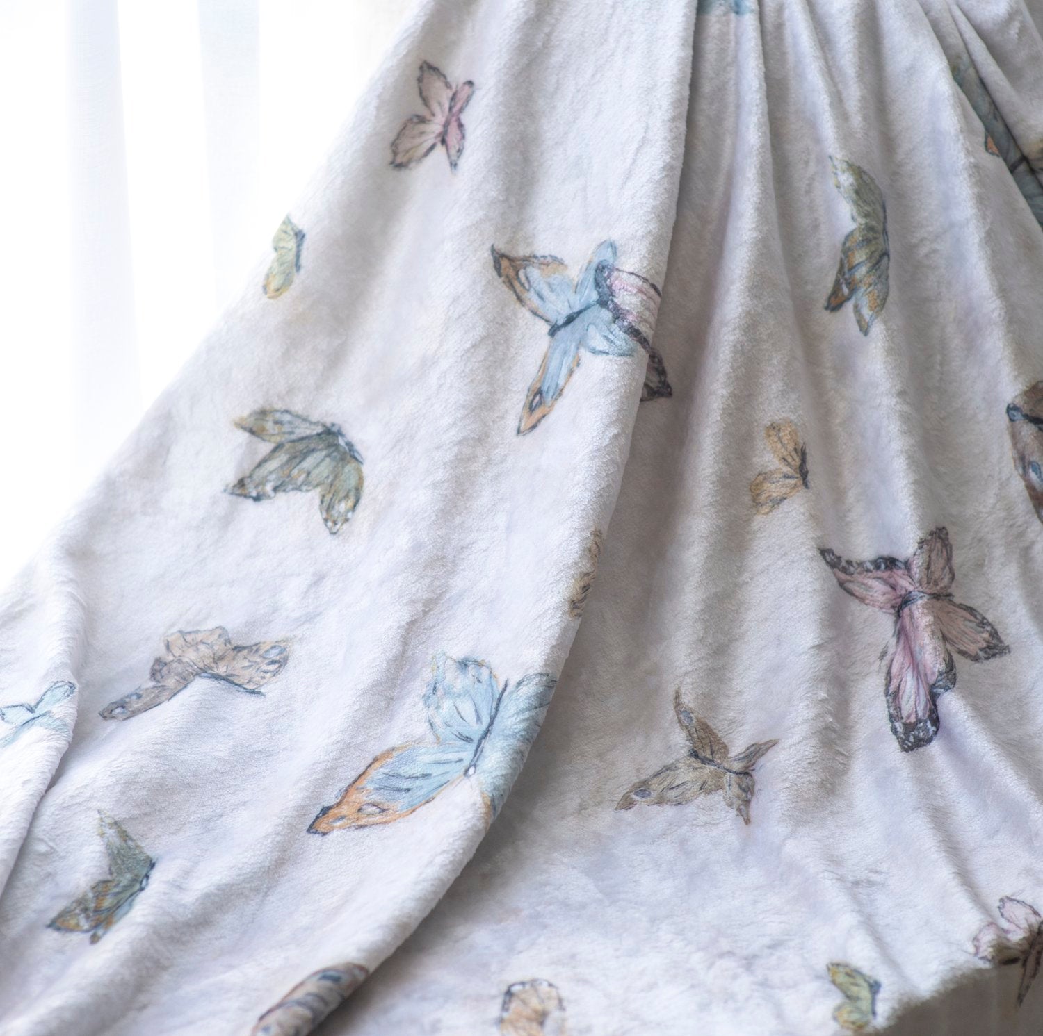 Dreams of New Beginnings Silk Fur Blanket