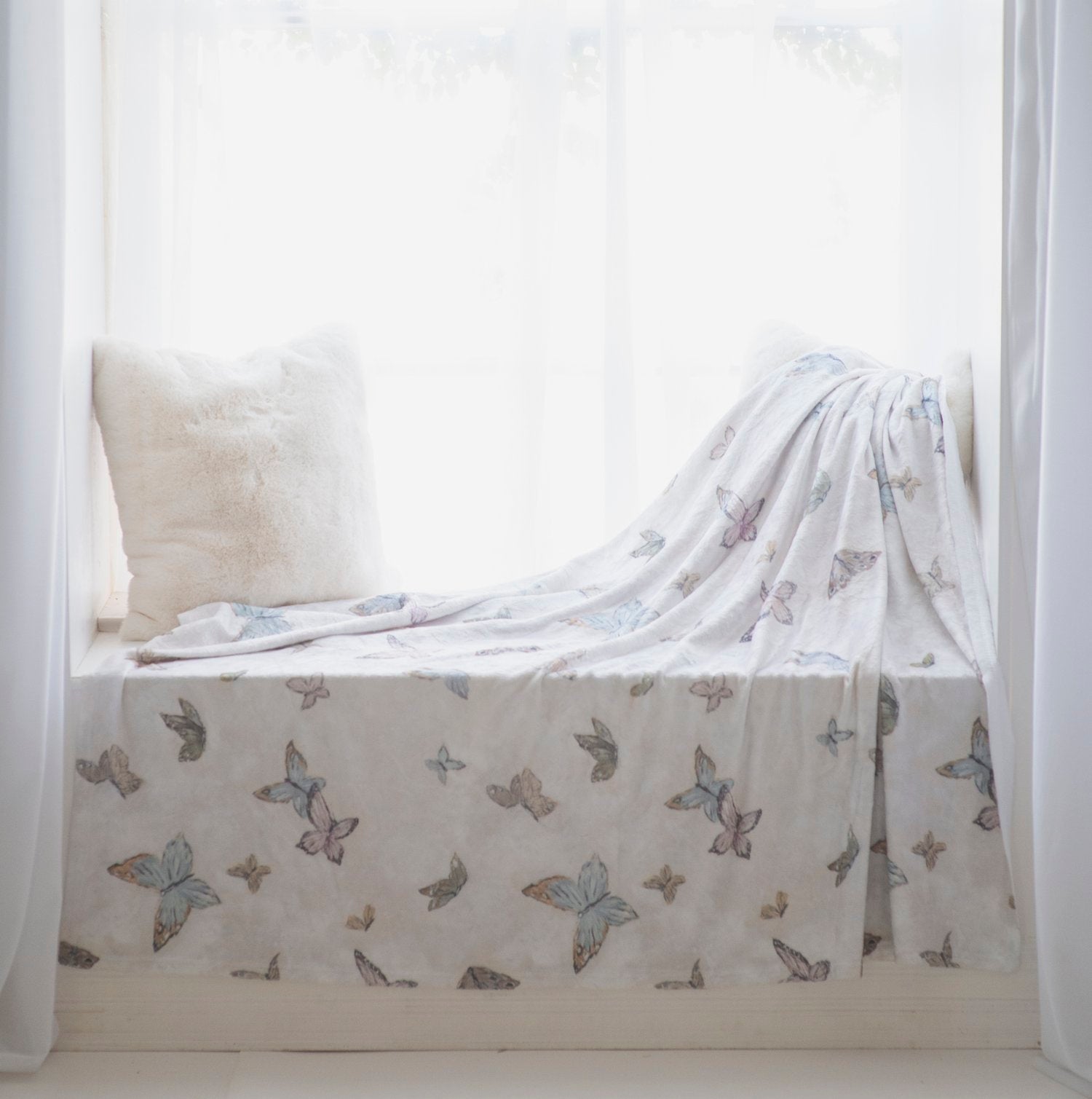Dreams of New Beginnings Silk Fur Blanket