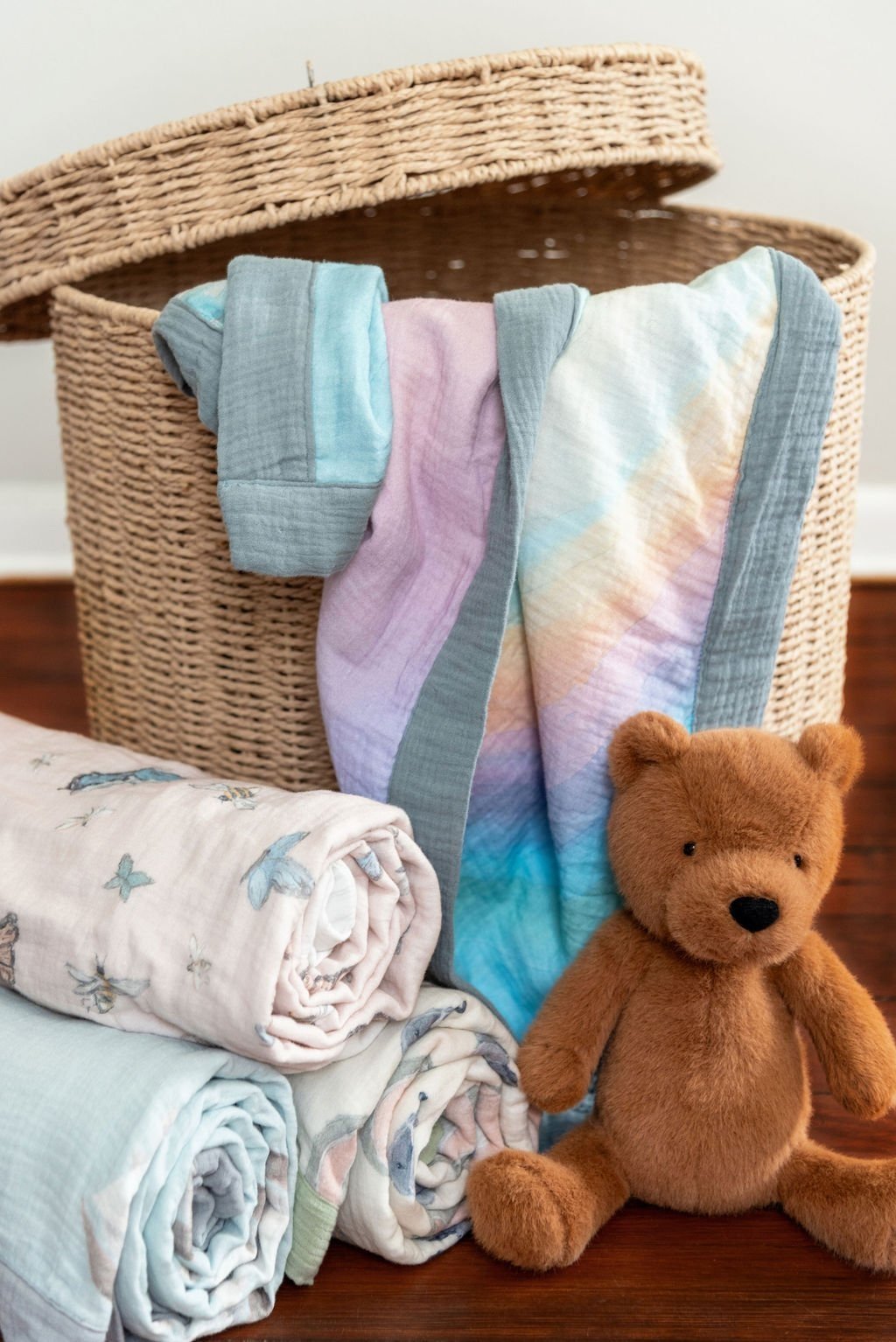 Noah's Ark Double Sided Baby Blanket