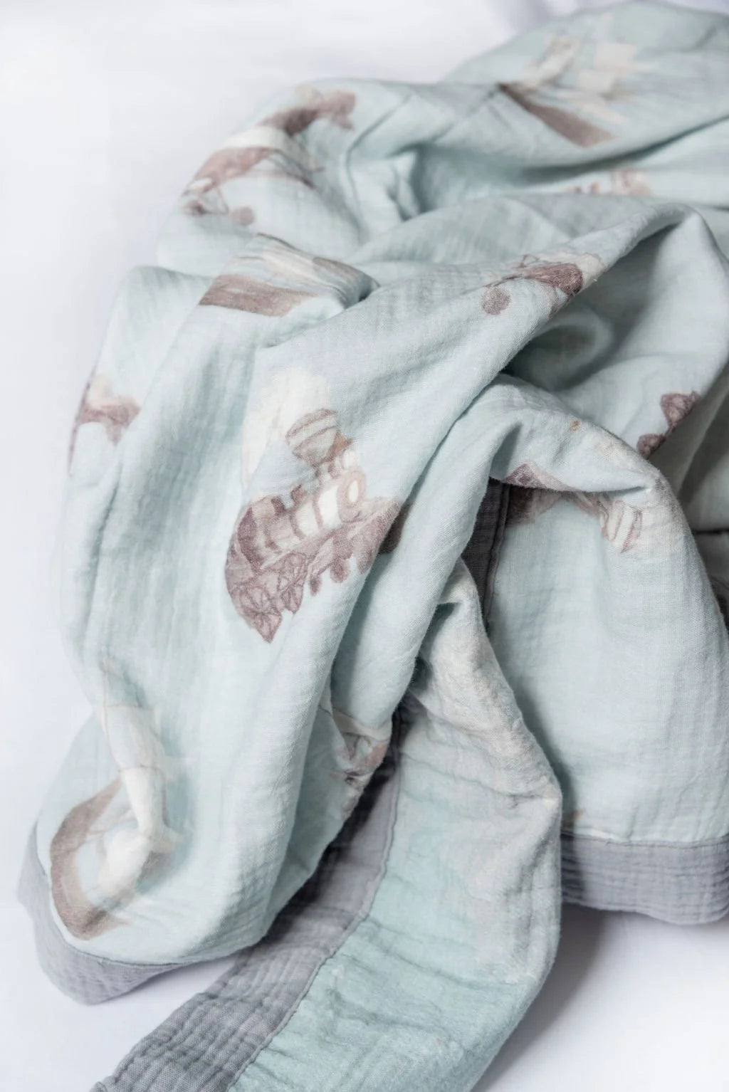 Adventure Awaits Double Sided Baby Blanket