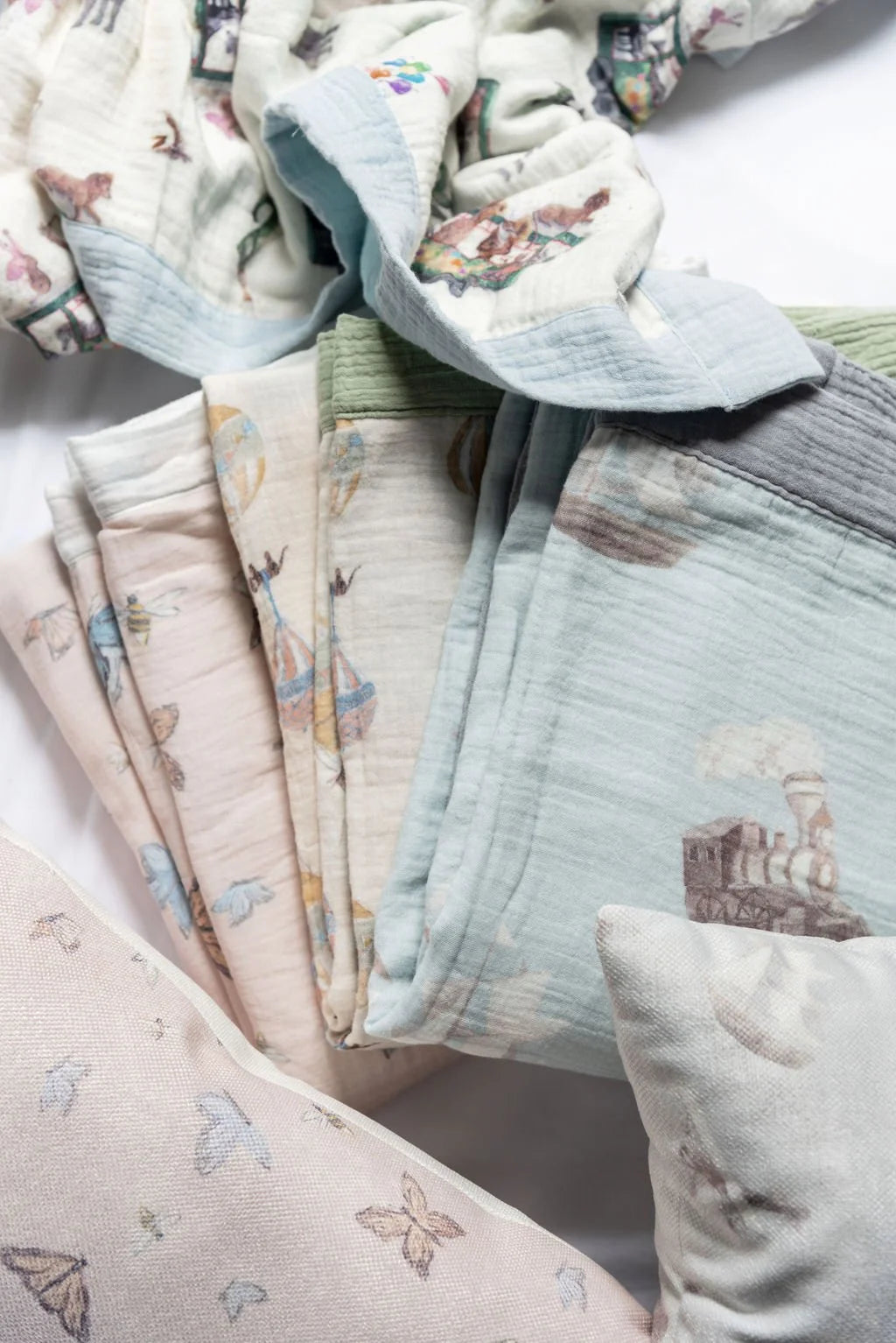 Adventure Awaits Double Sided Baby Blanket