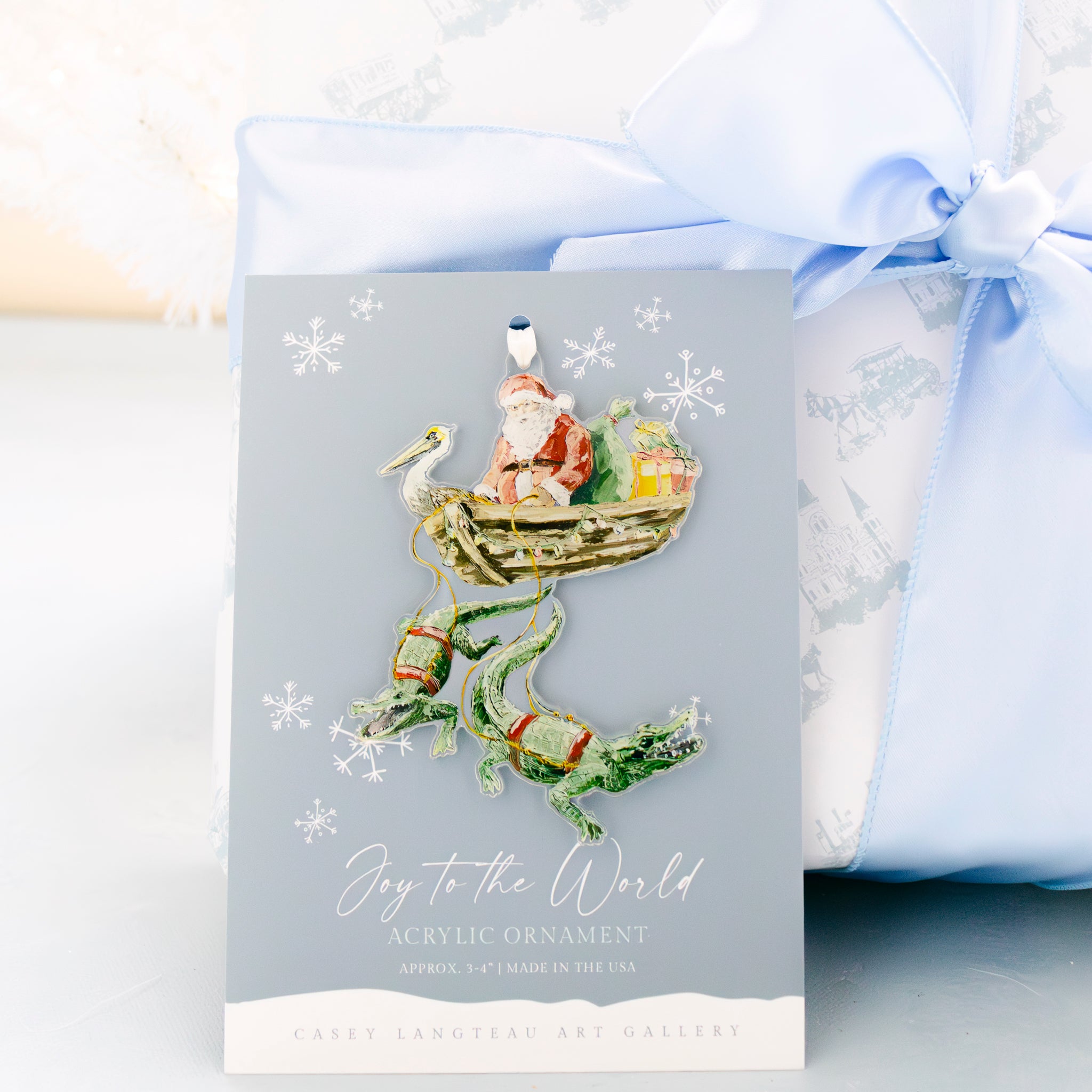 Cajun Santa Ornament