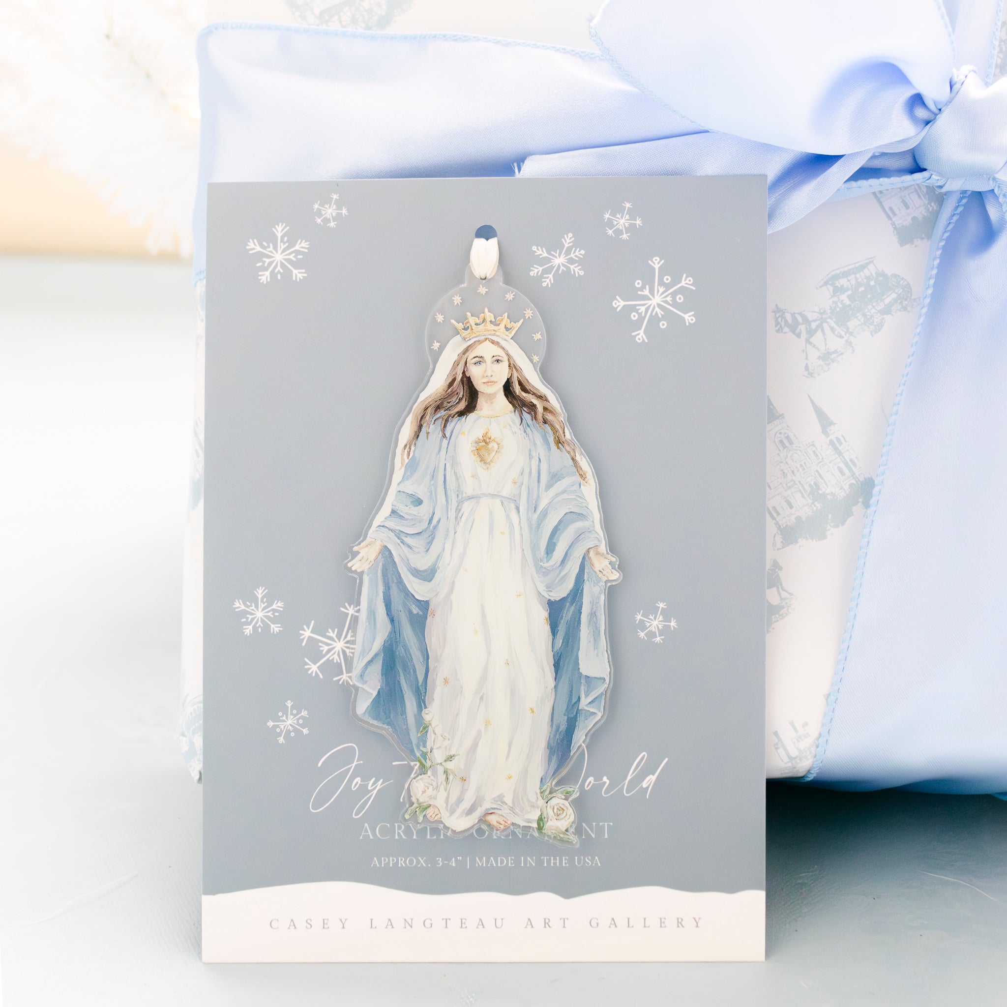 Hail, Mary Ornament