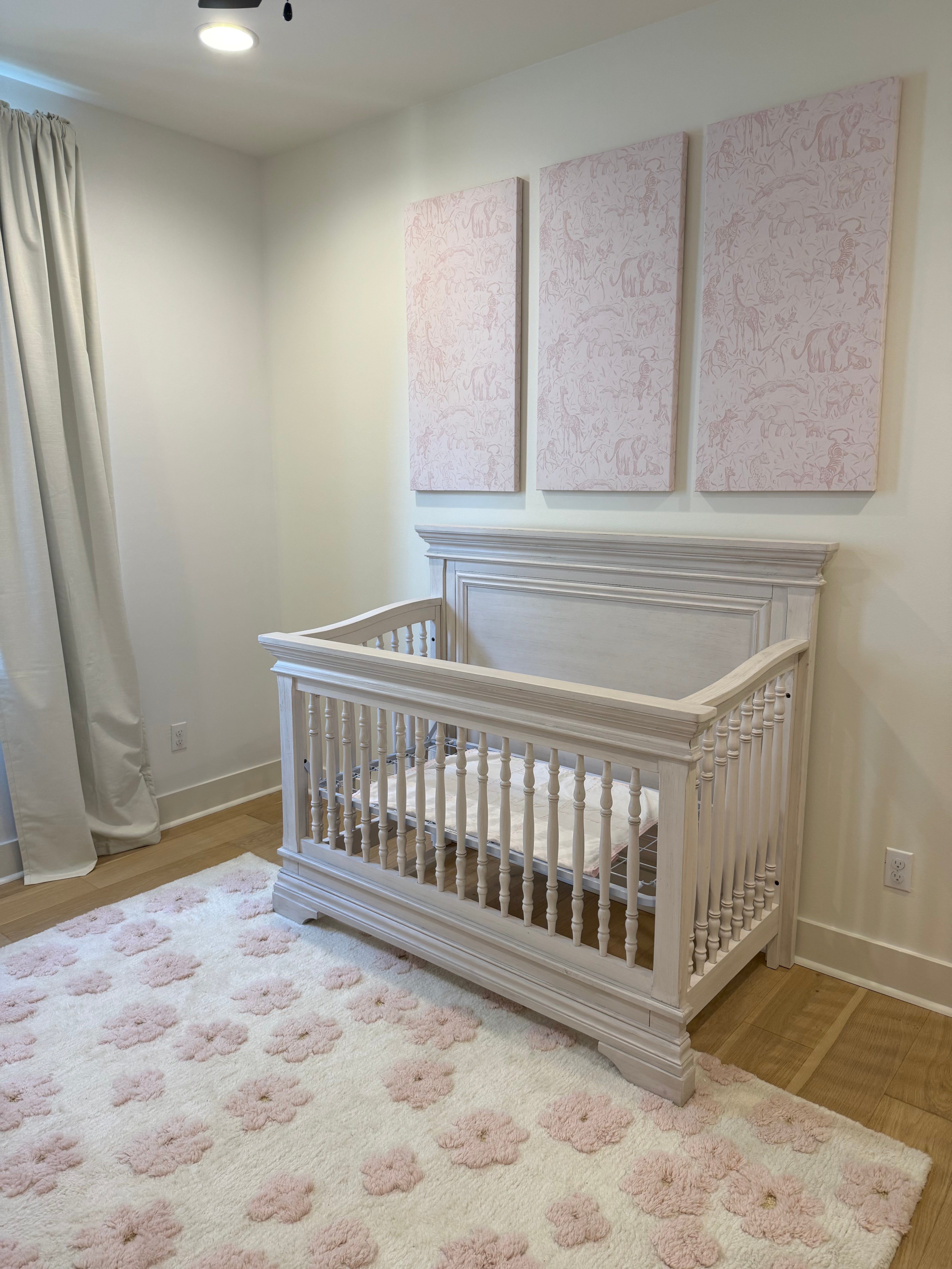 Custom Canvas Triptych for Nursery