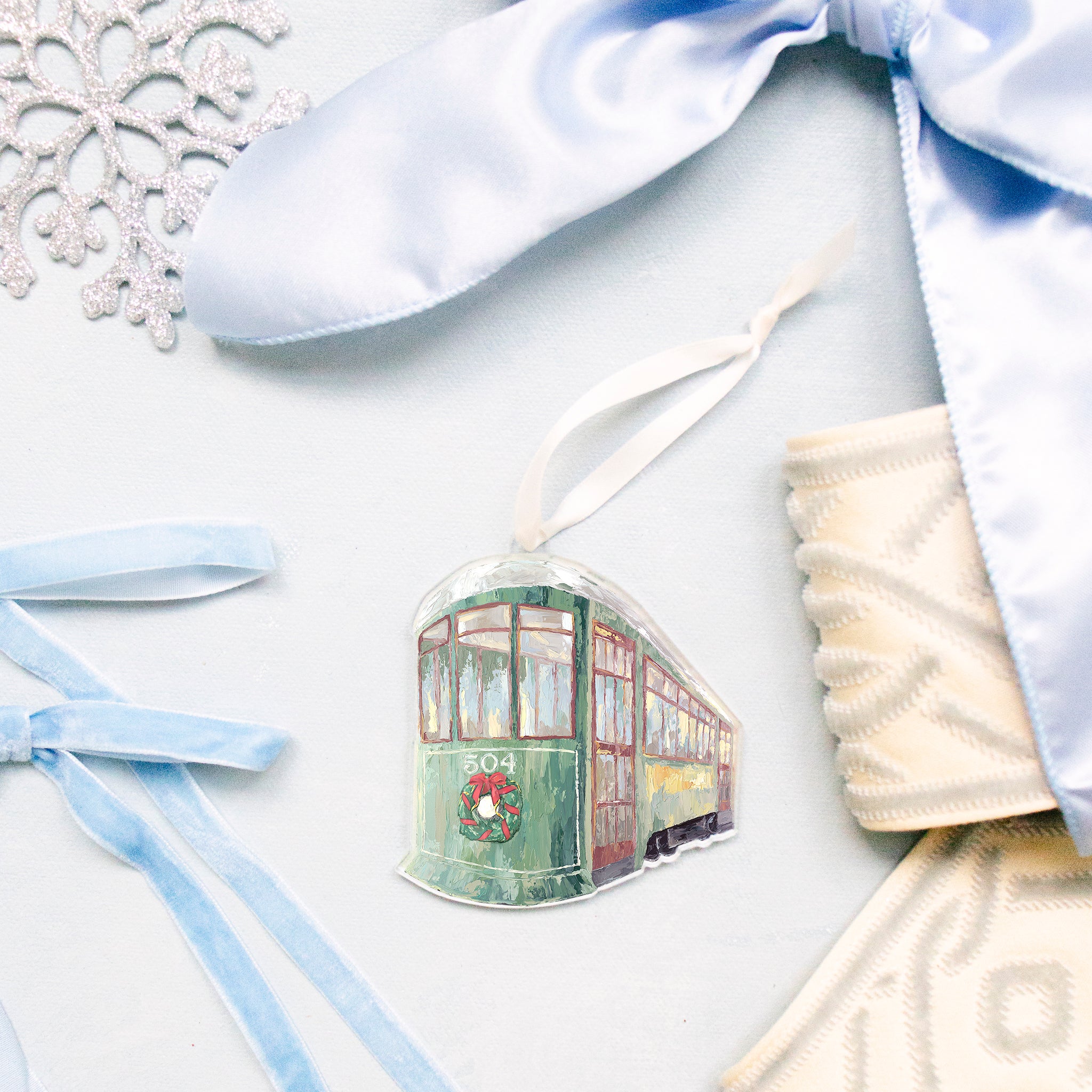 Hop in, Honey Ornament