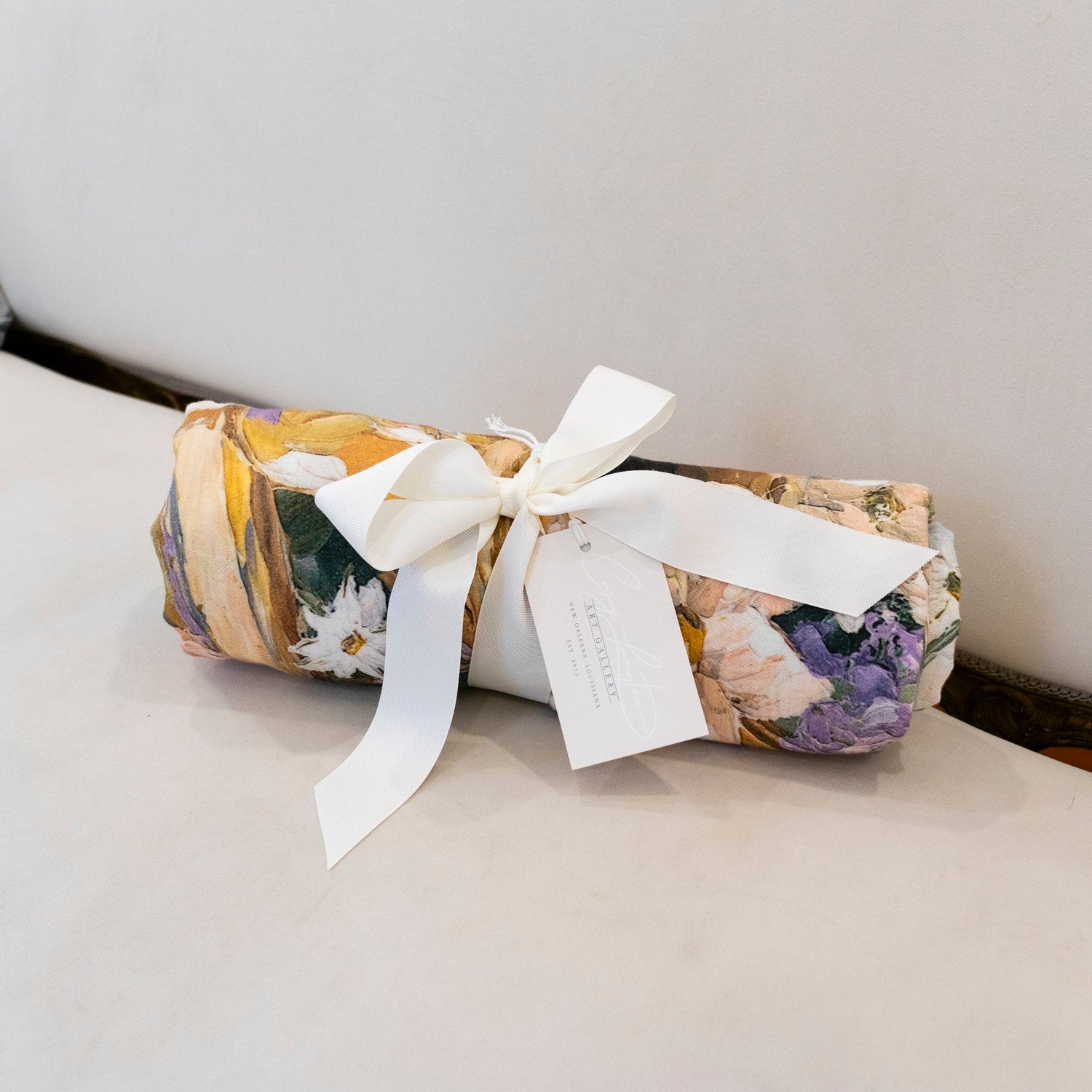 Muslin Blanket of Brass Bouquet