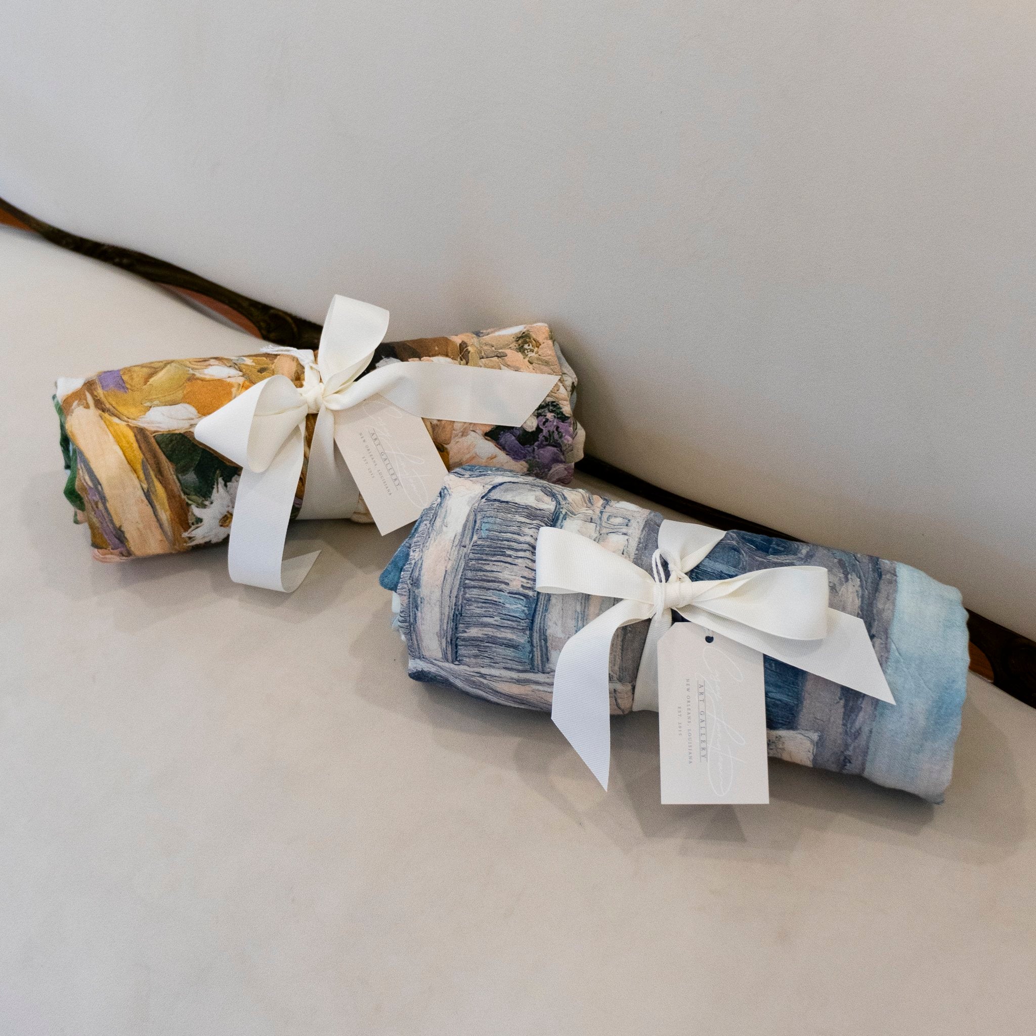 Muslin Blanket of Brass Bouquet