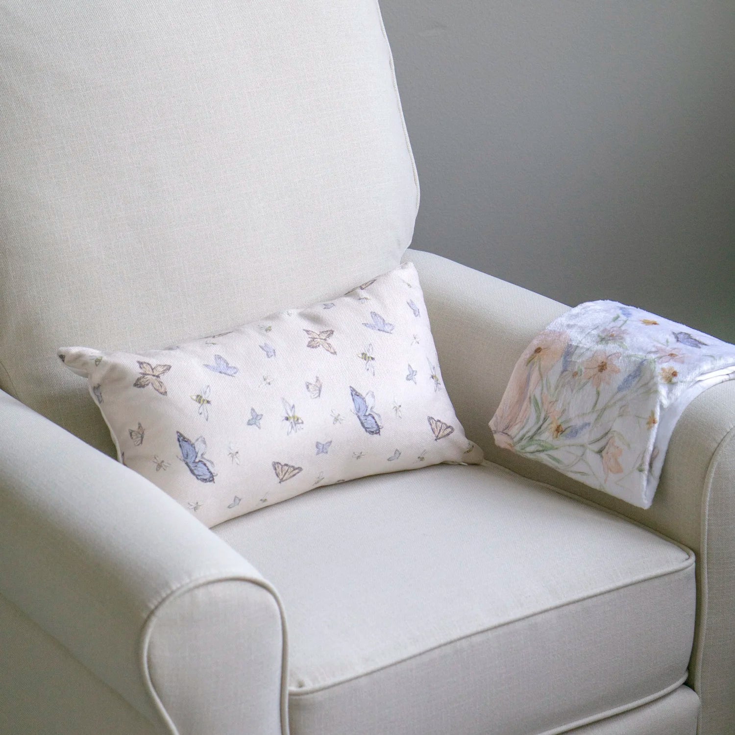 Bows & Butterflies Pillow