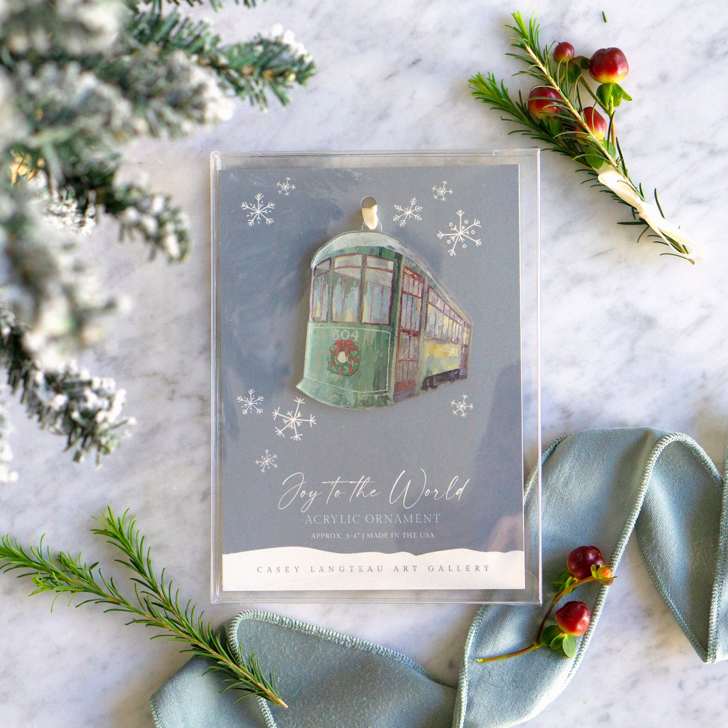 Hop in, Honey Ornament