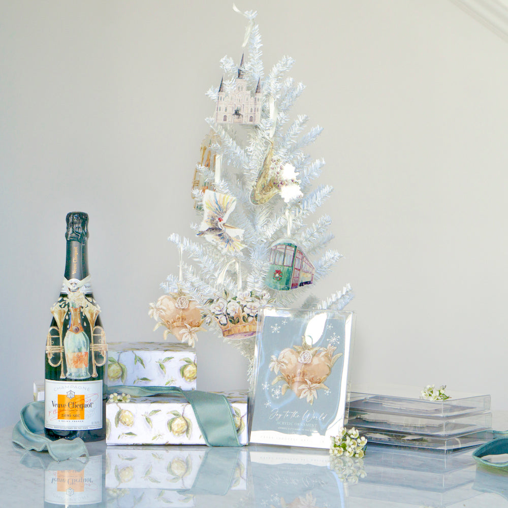 Brass Bouquet Ornament