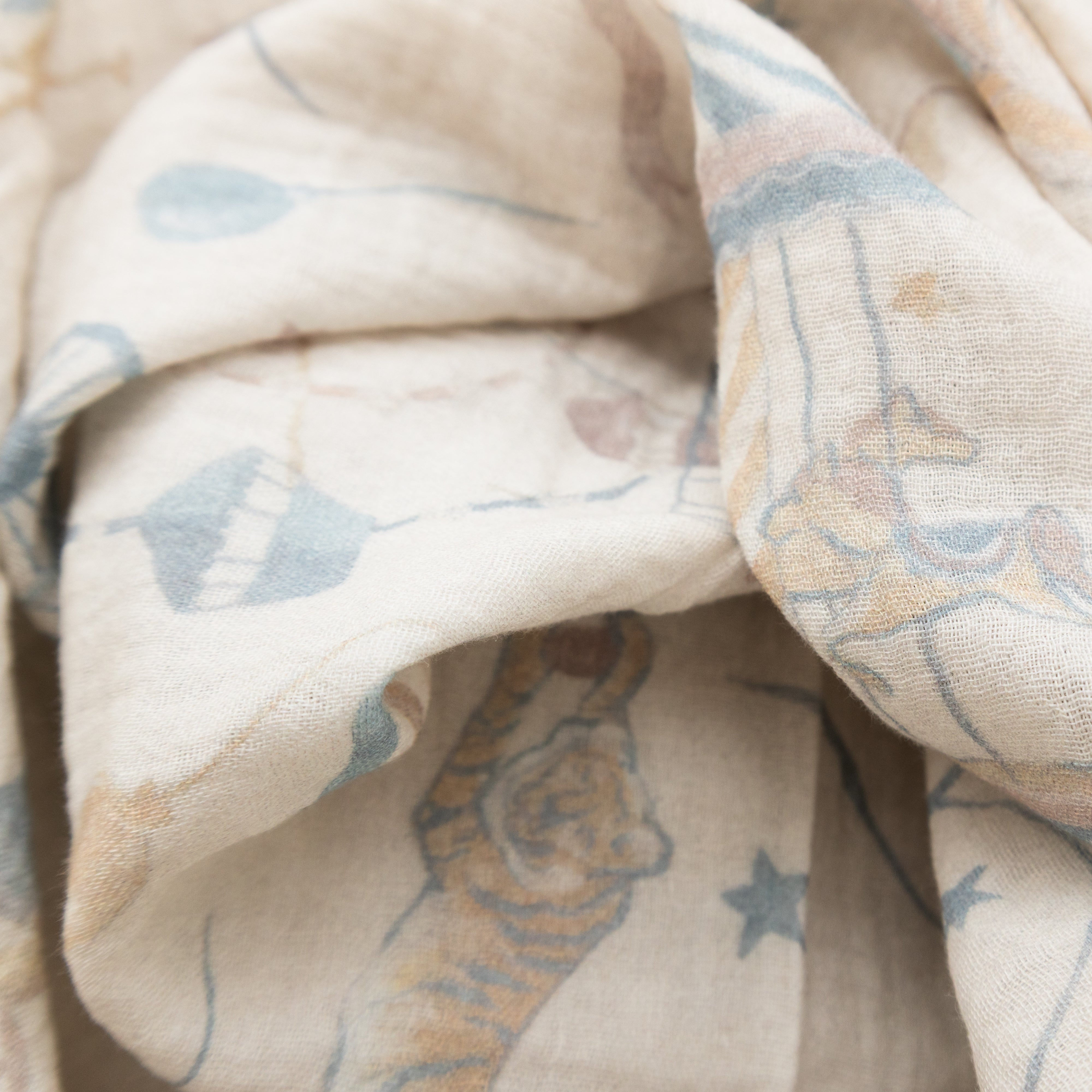 Raised on Beignets Swaddle