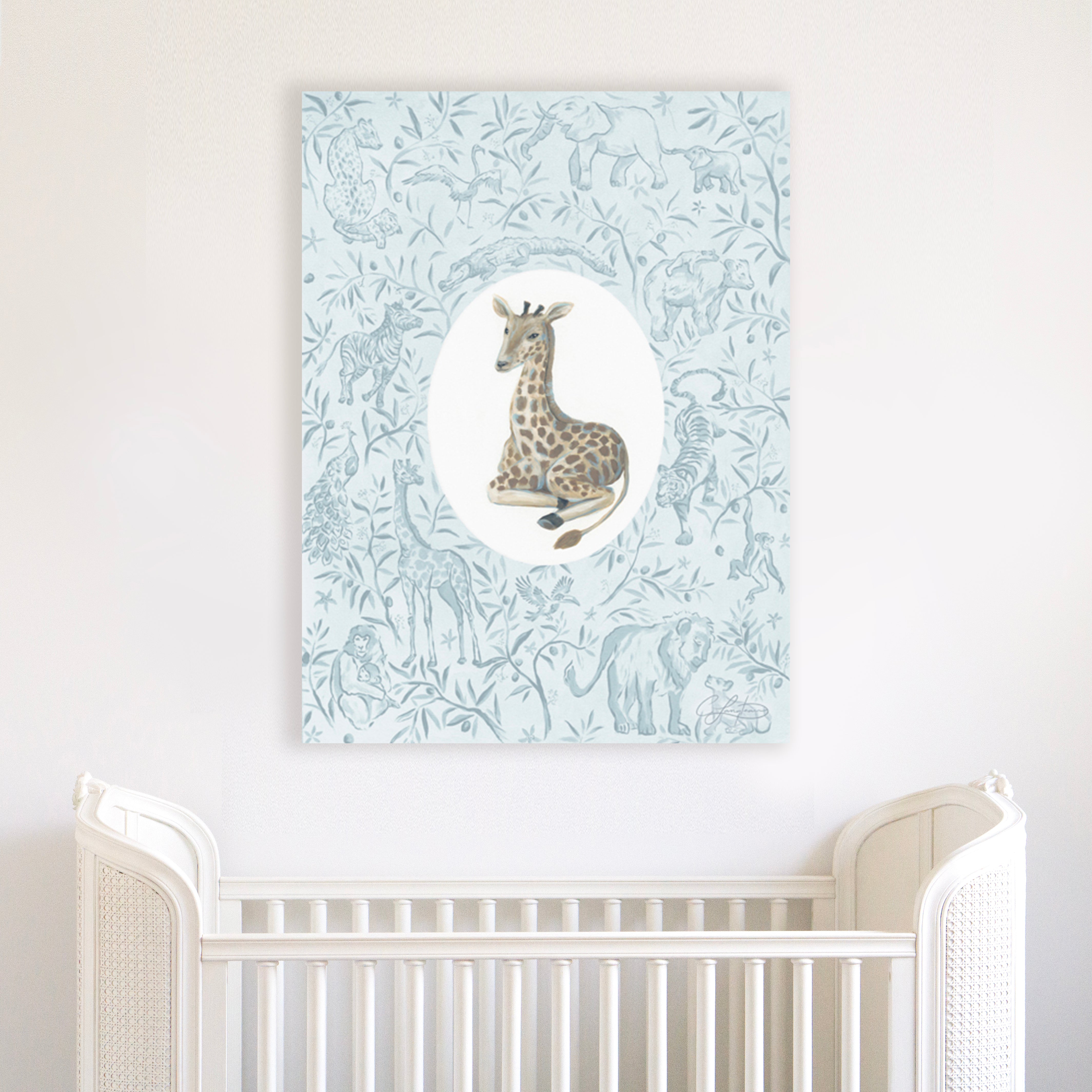 Wildly Loved: Giraffe (with background)