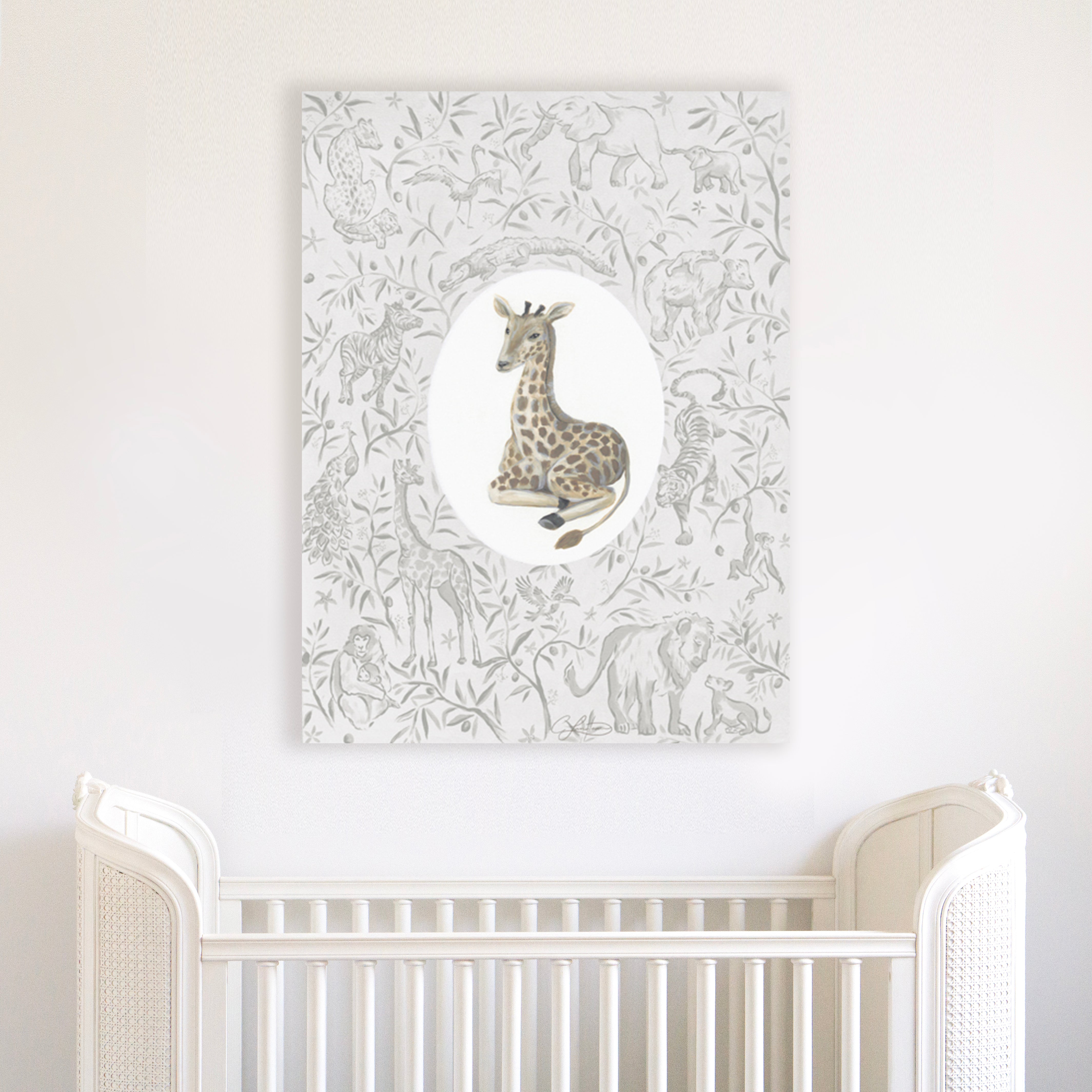 Wildly Loved: Giraffe (with background)