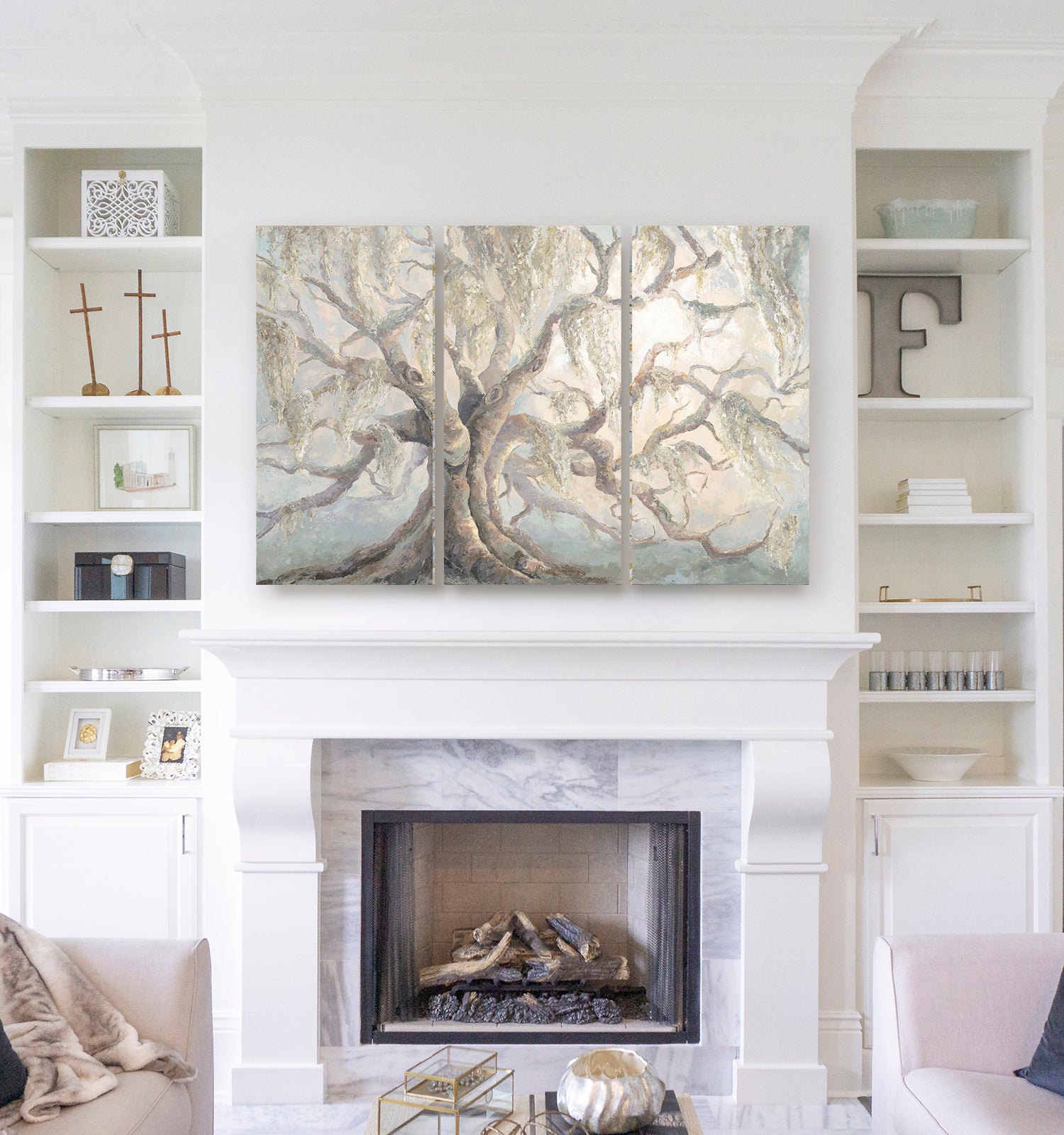 Summer Haven Triptych