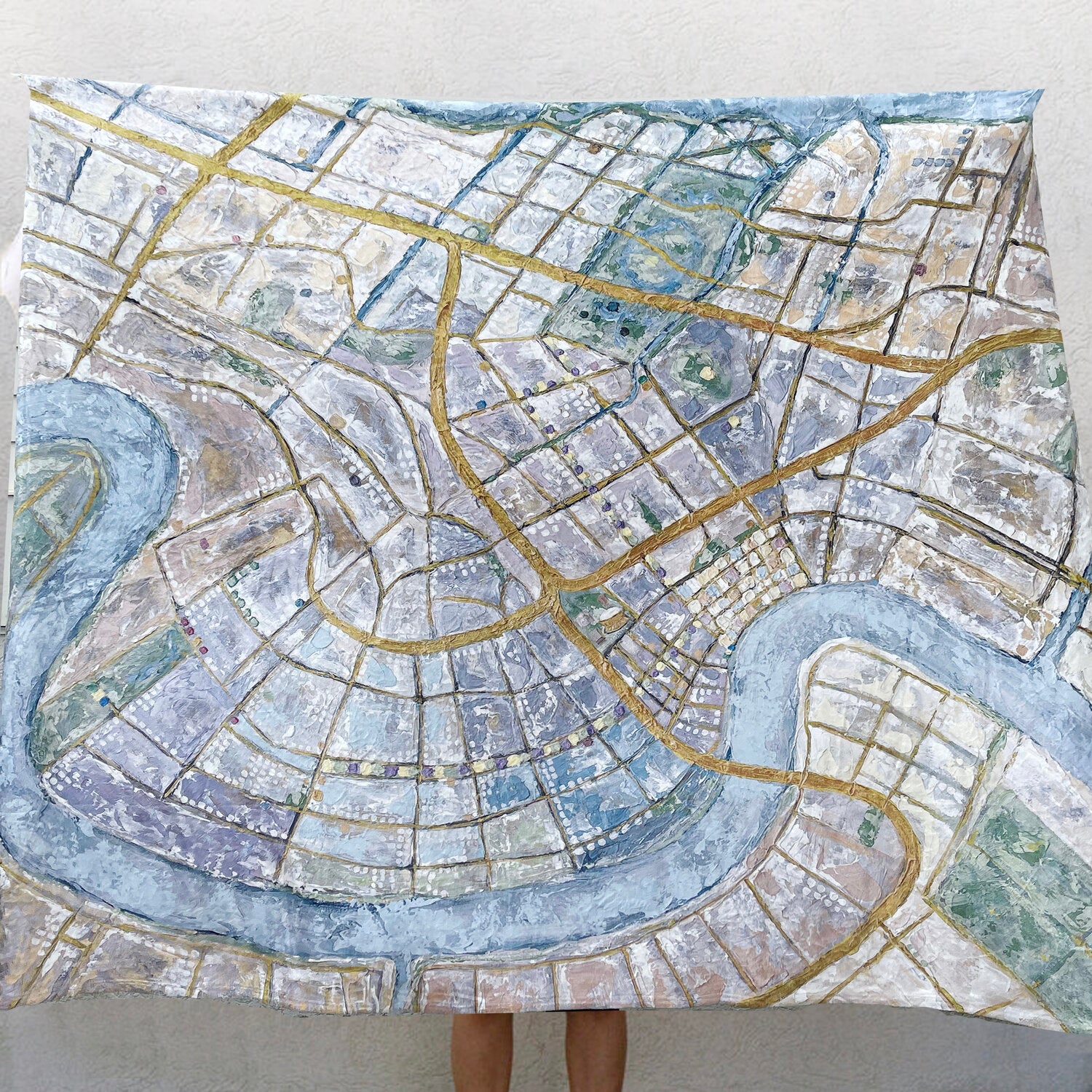 Crescent City Connections XL blanket