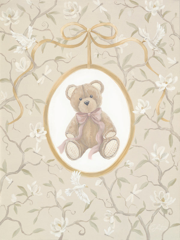 Little Lovey: Bear (with background)