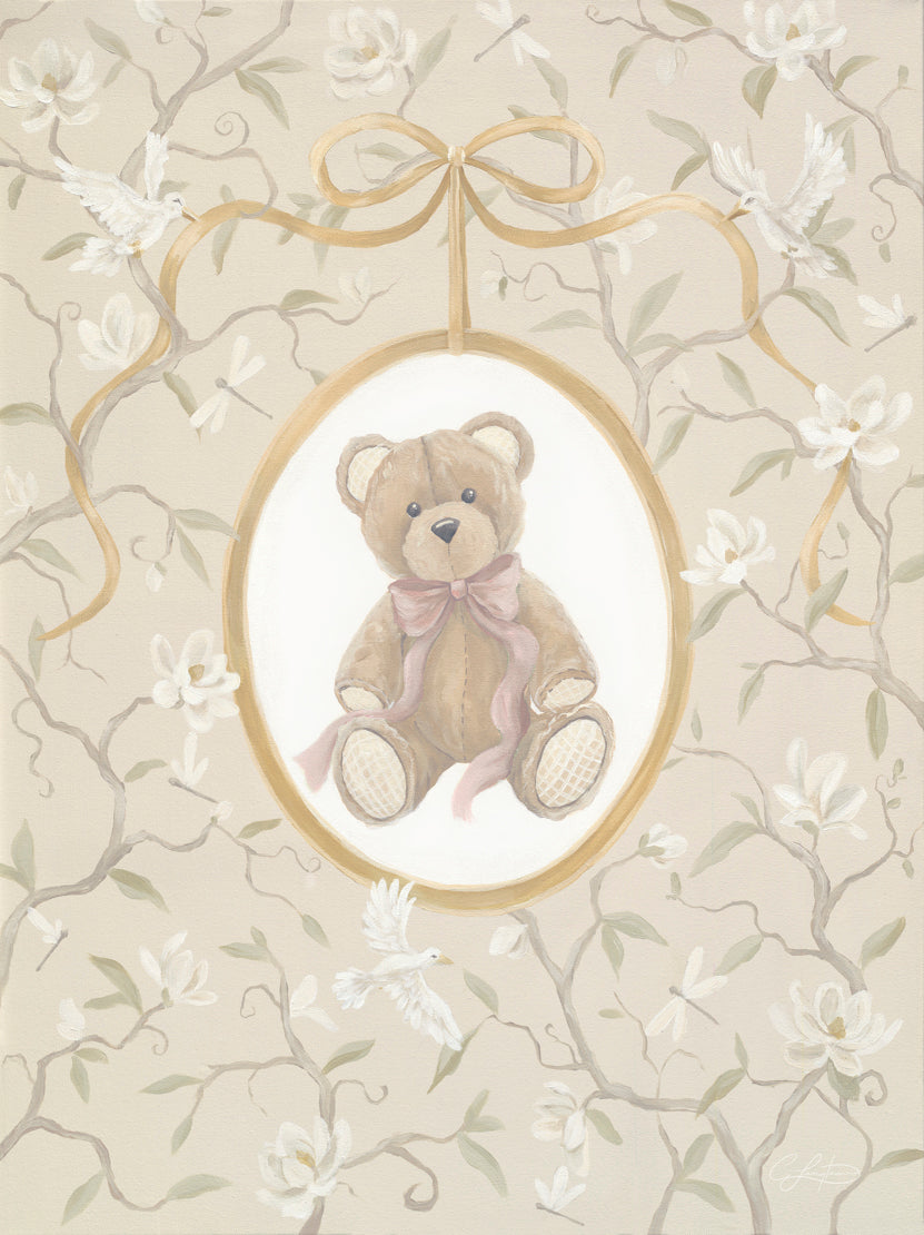Little Lovey: Bear (with background)