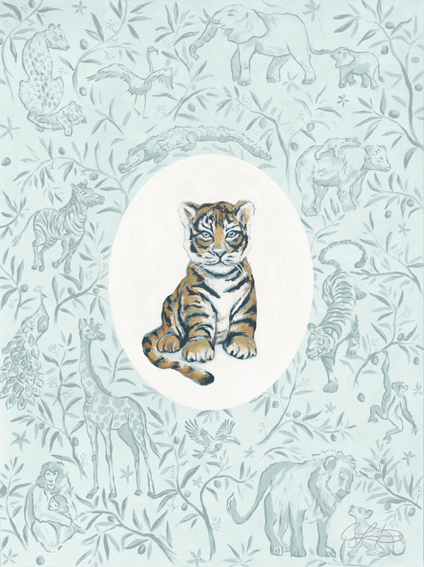 Wildly Loved: Tiger (with background)