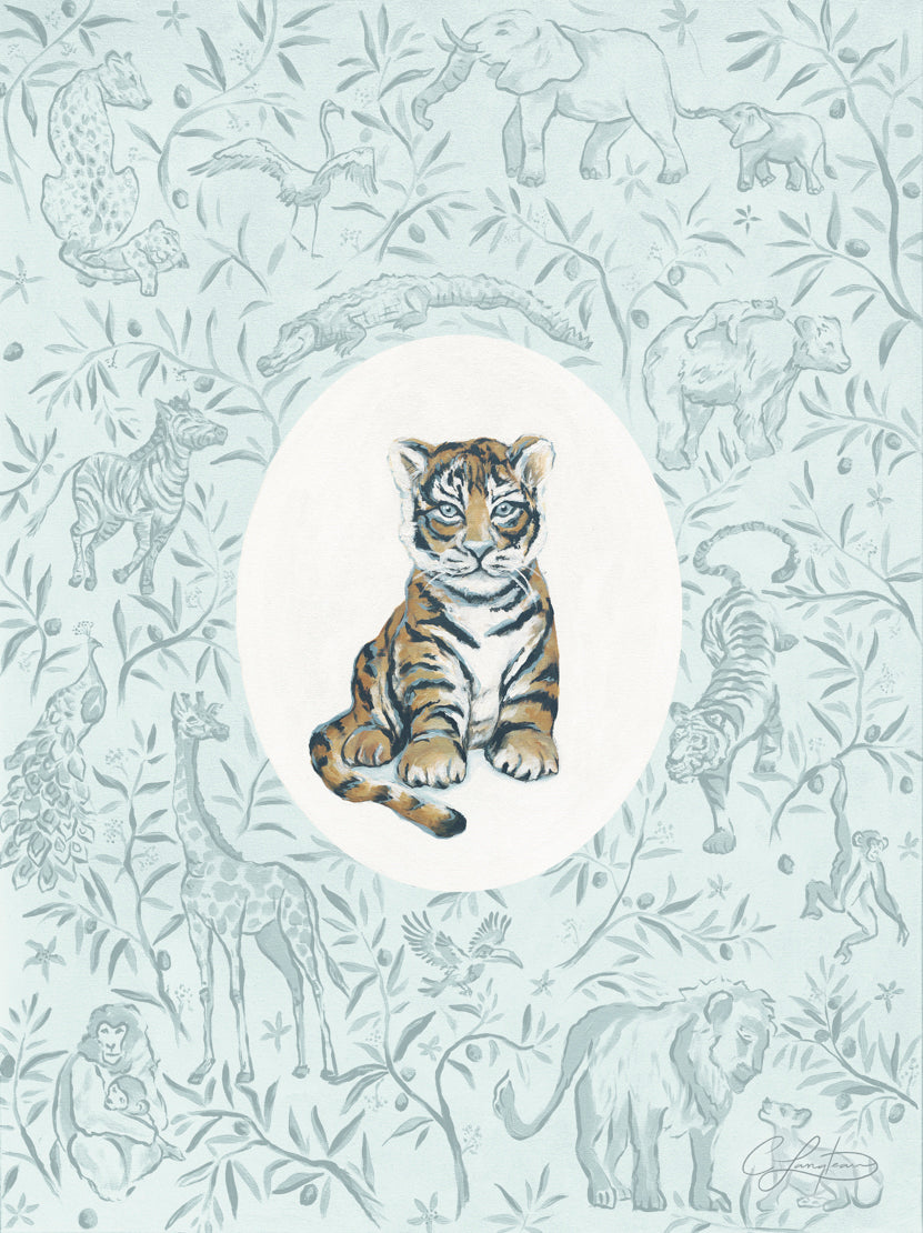 Wildly Loved: Tiger (with background)