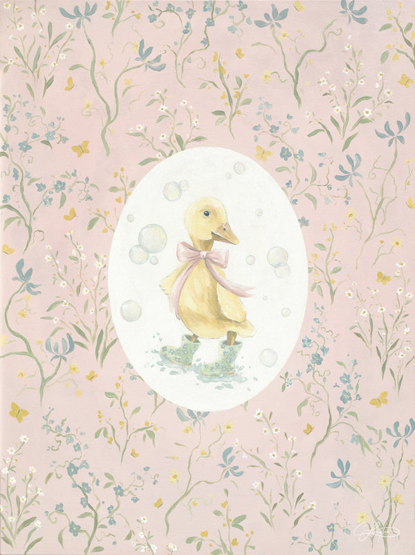 Tales from the Garden: Duck (with background)