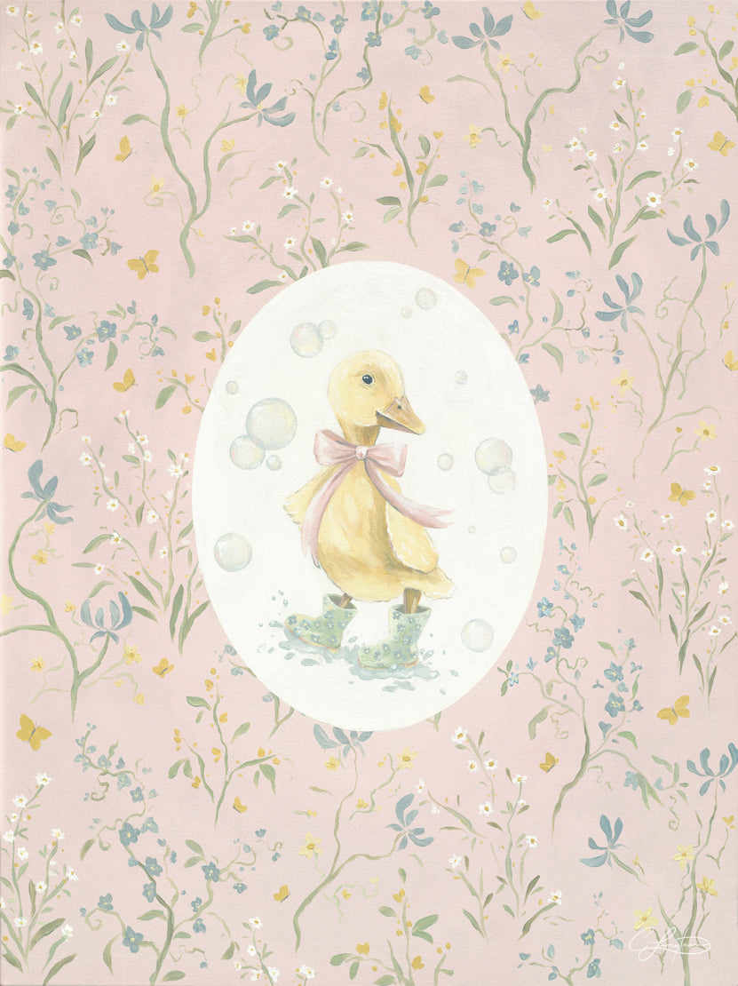 Tales from the Garden: Duck (with background)