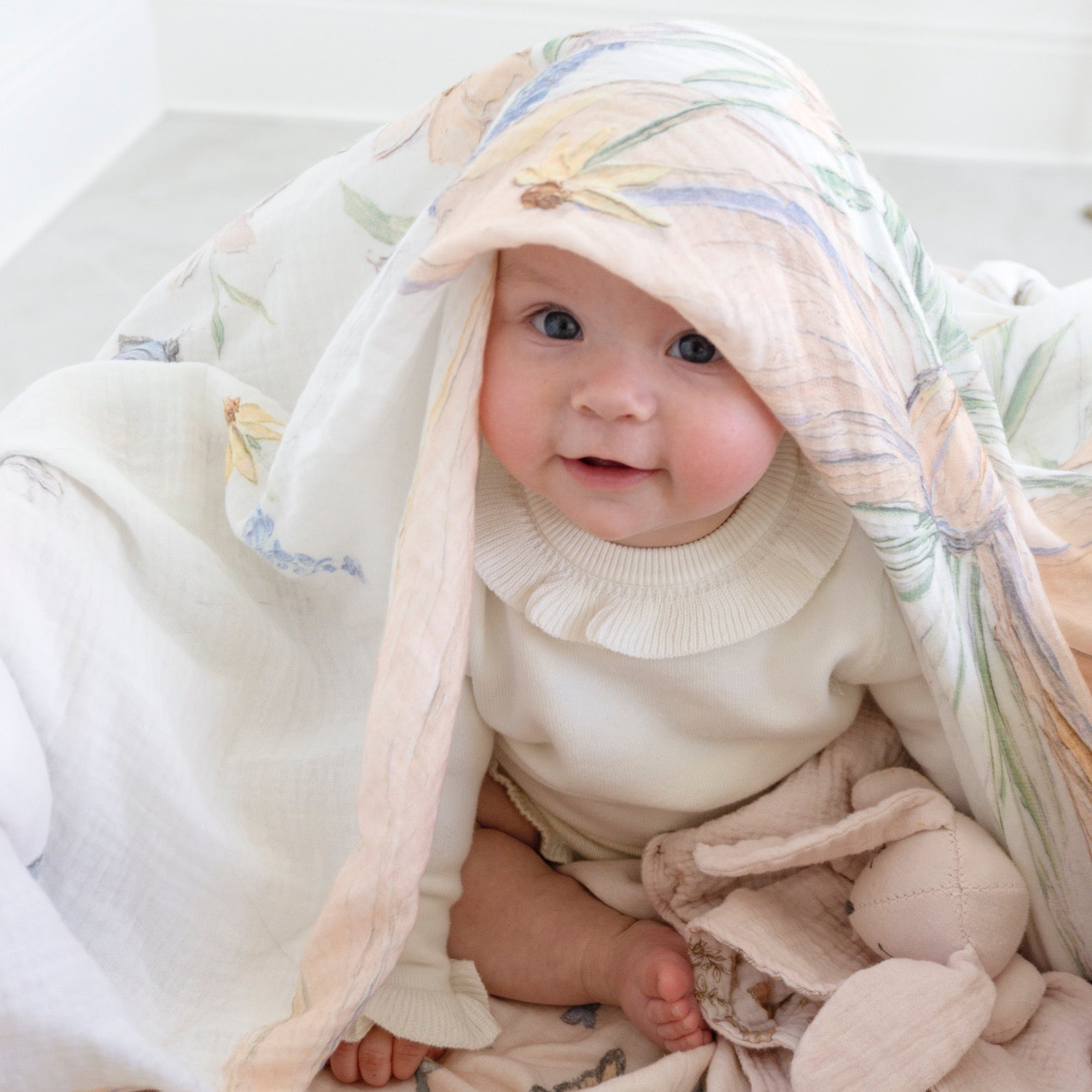 Dressed in Butterflies and Bows Swaddle