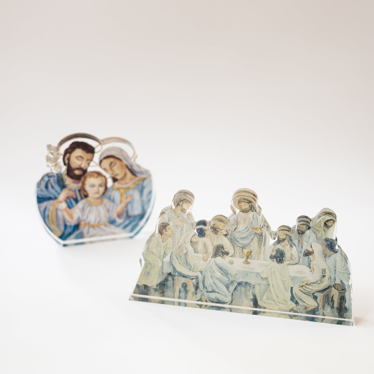 The Holy Family Acrylic Cut Print