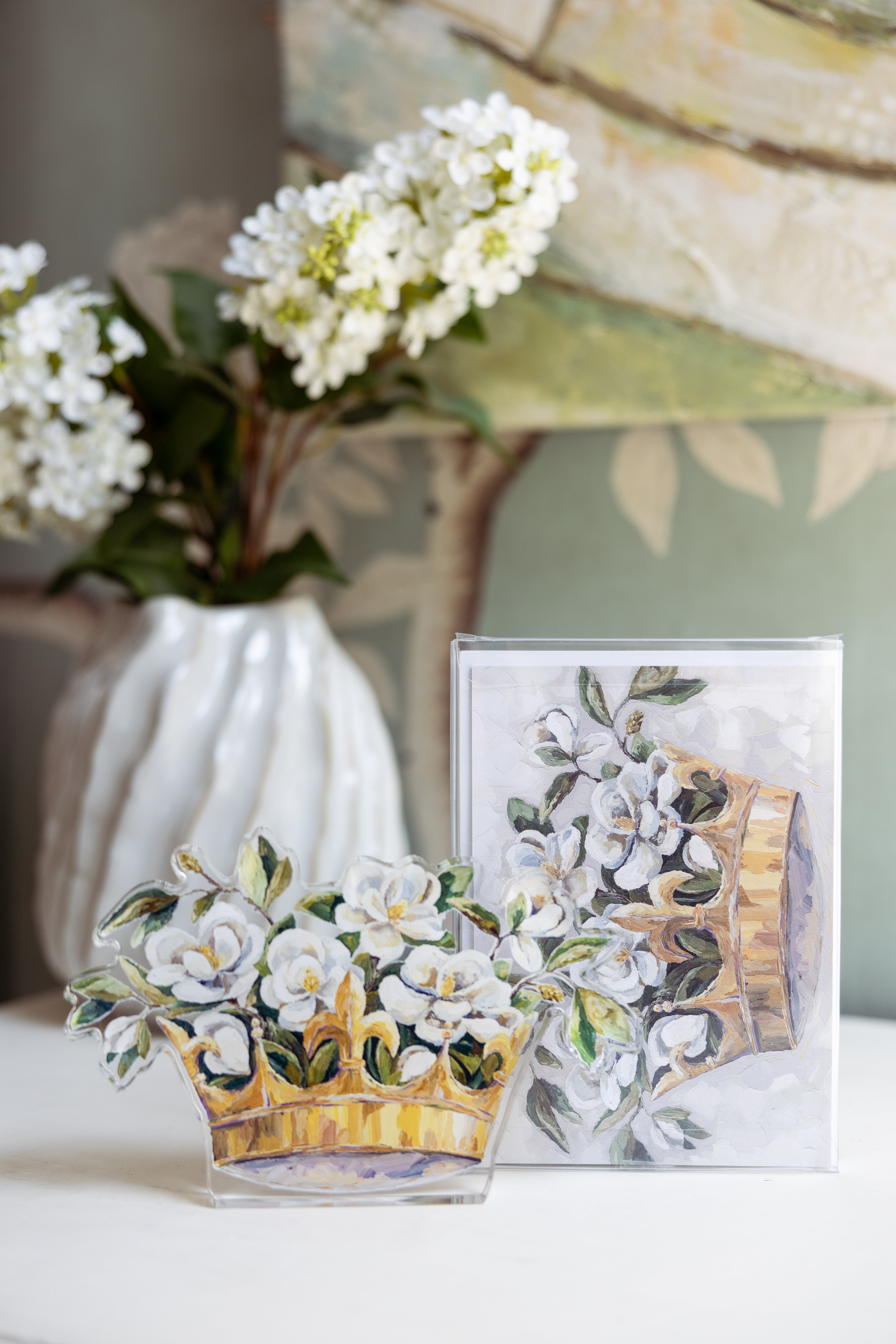Notecard + Acrylic Bundle Carnival queen