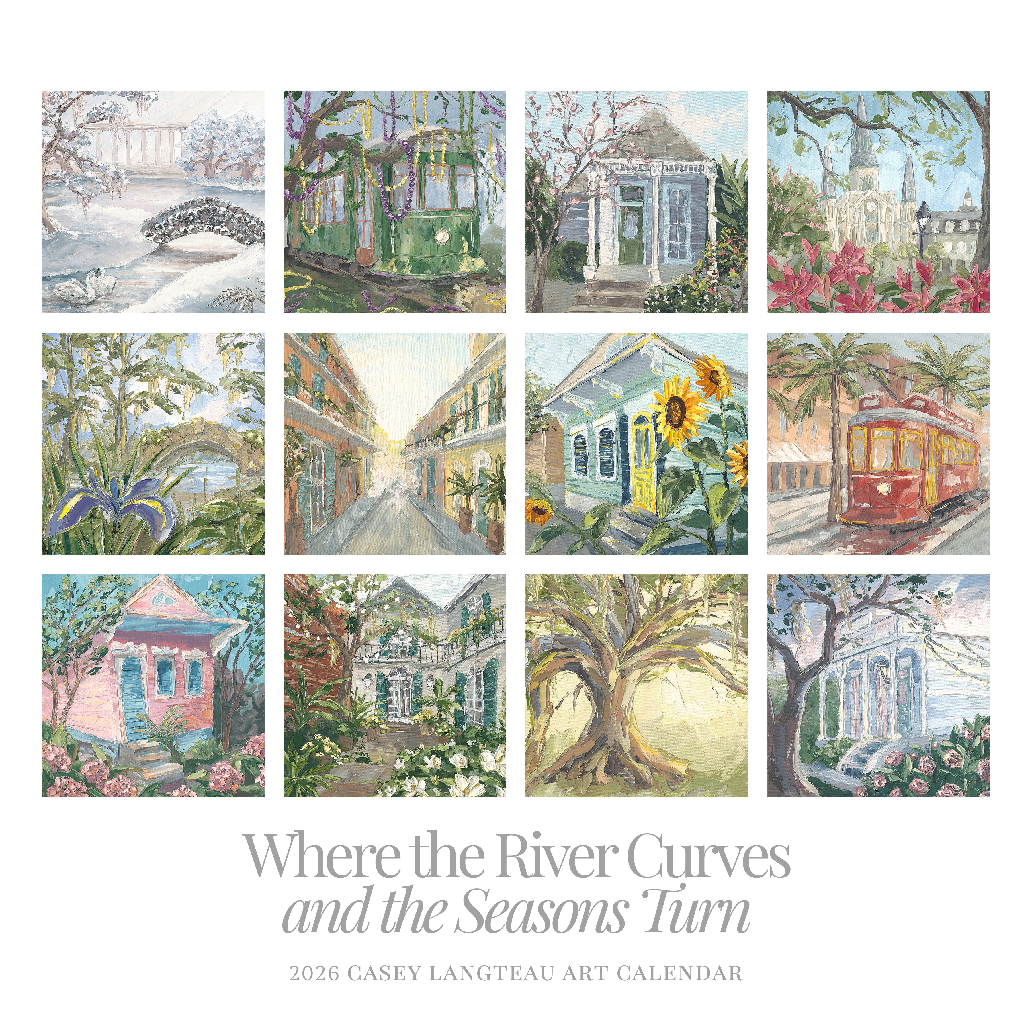 2026 Calendar - Seasons of the Crescent City