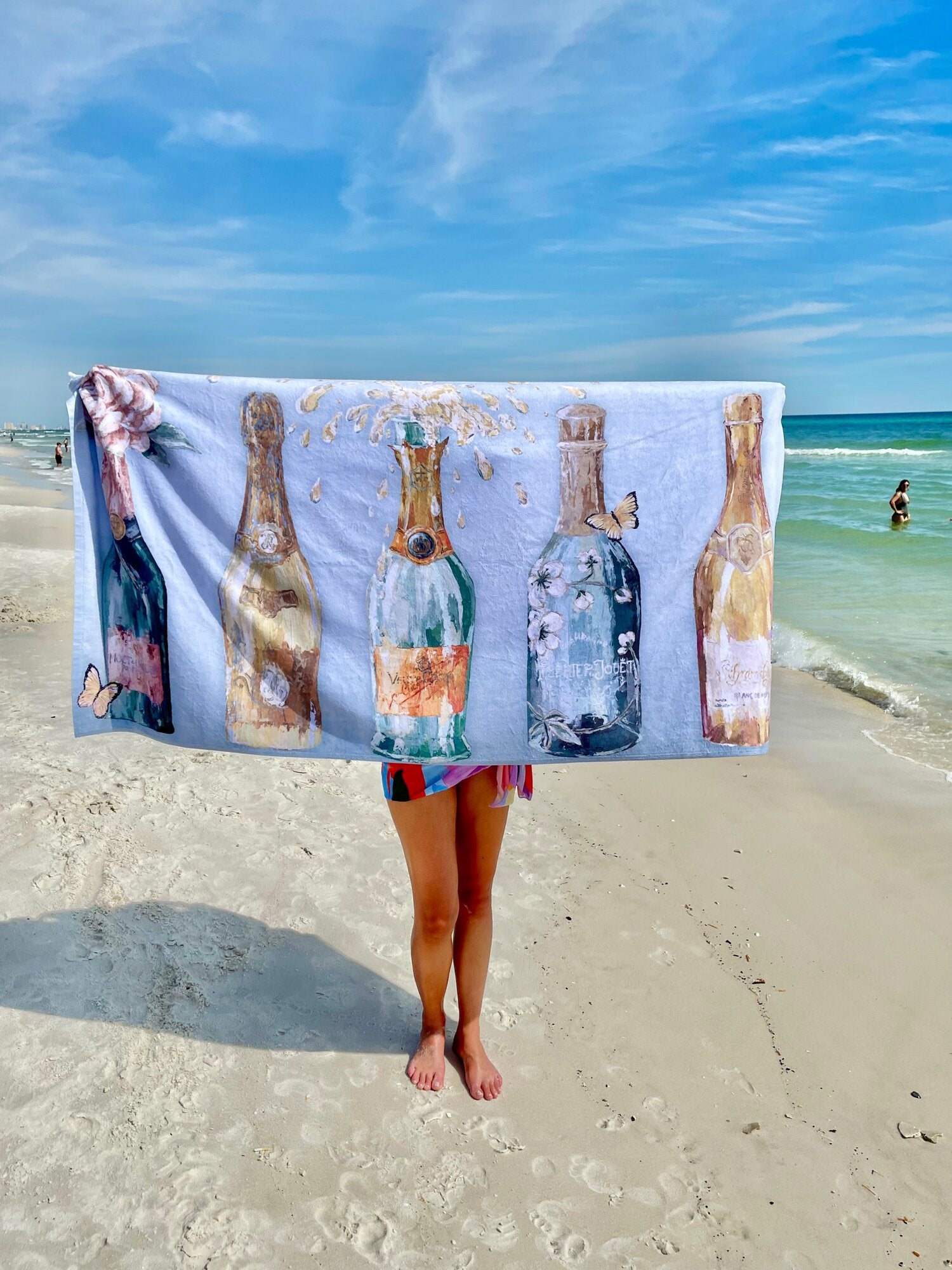 Beach Bubbly Towel