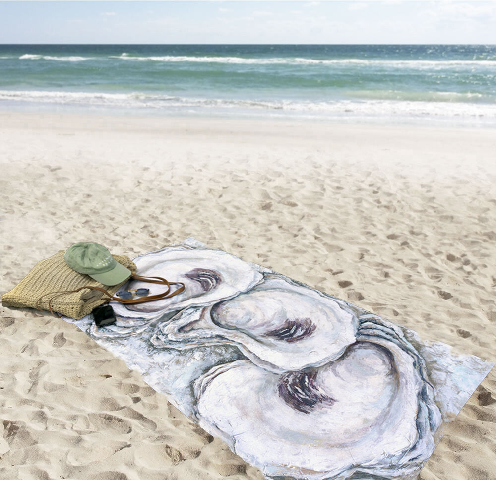 Oyster Beach Towel
