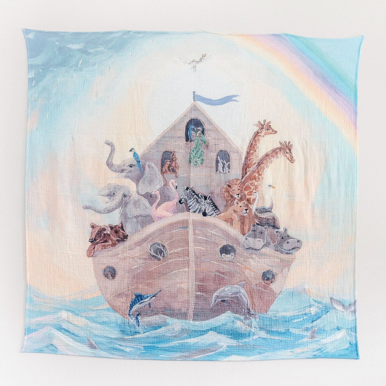 Noah's Ark Swaddle