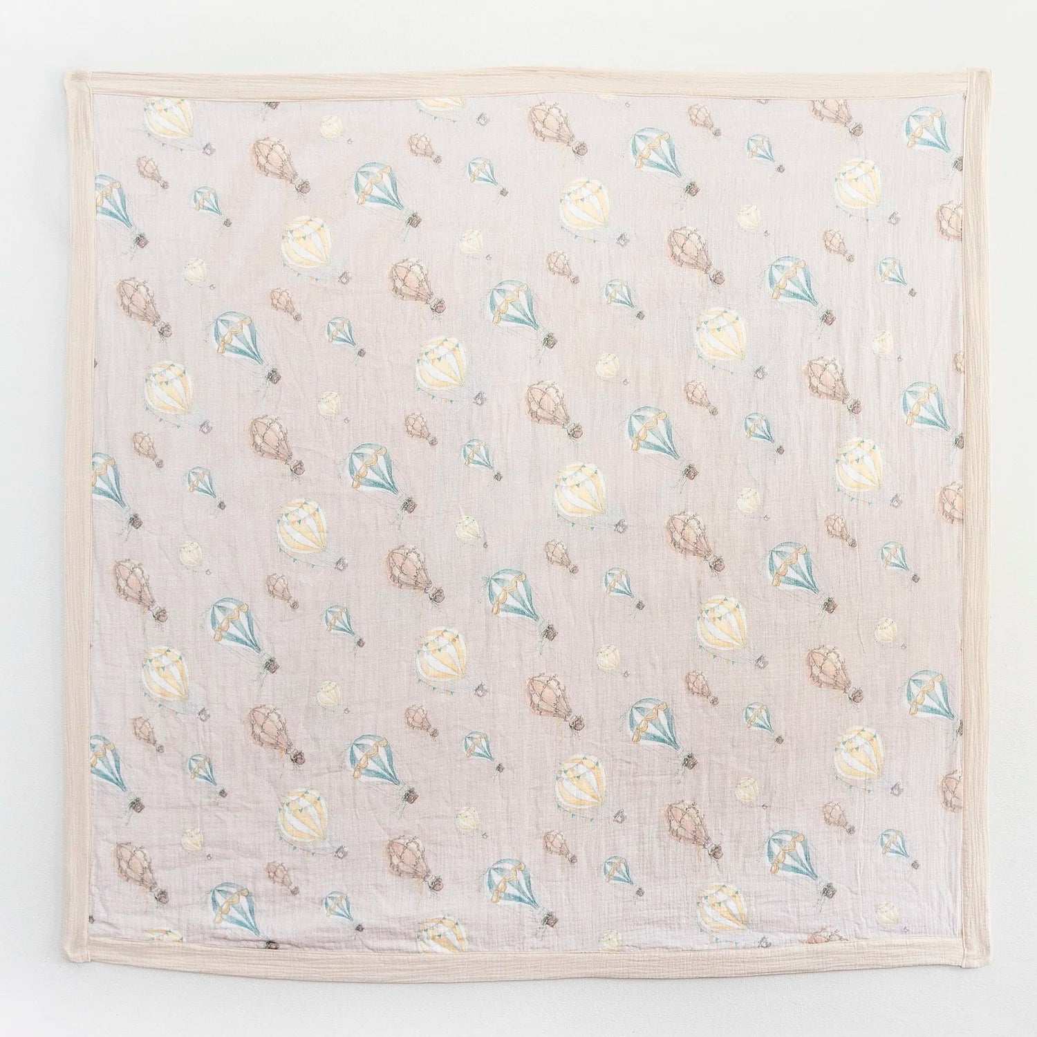 Bon Voyage Double Sided Baby Blanket